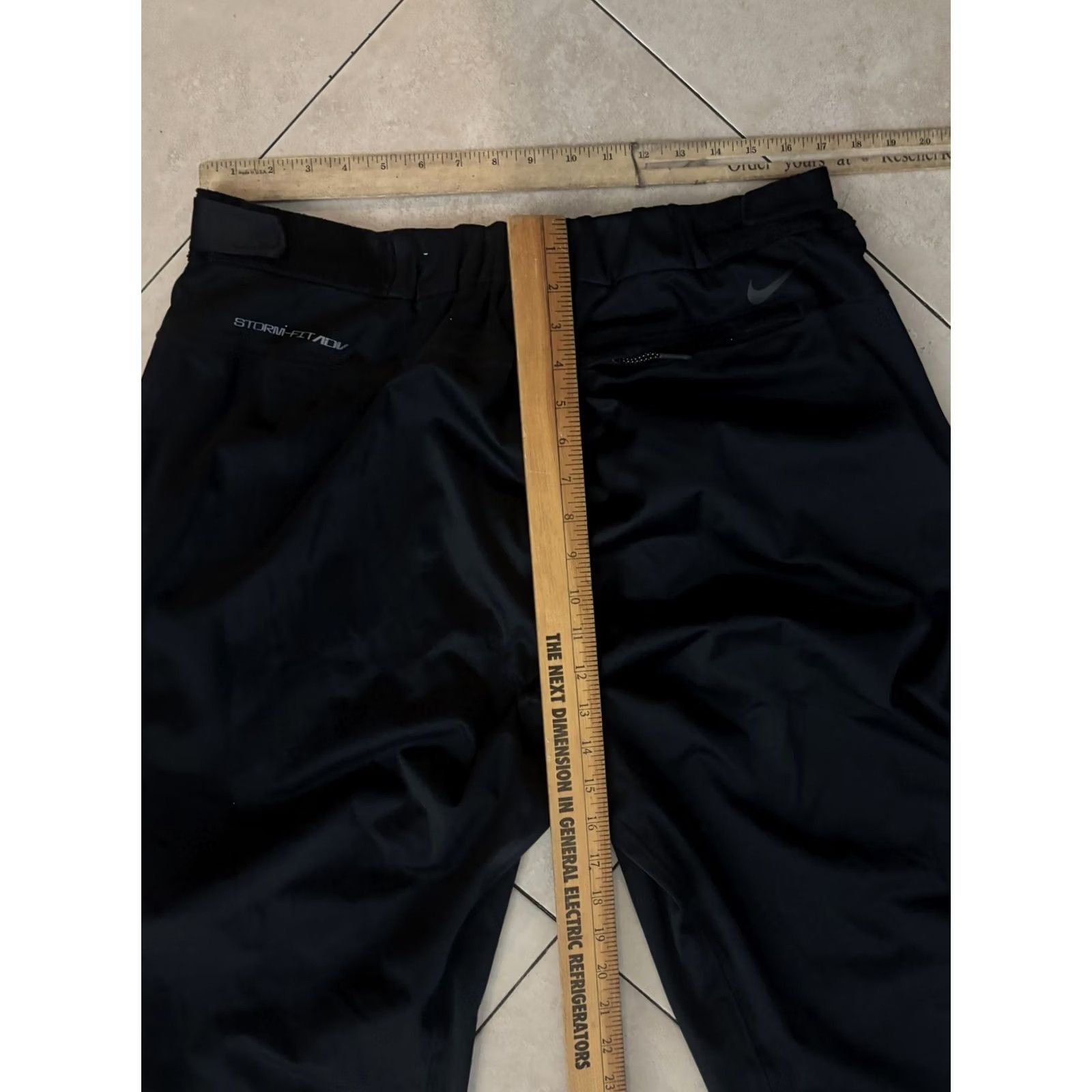 Nike Nike Storm-FIT ADV Pants Mens XL Black Waterproof Windproof Golf Hiking Outdoor Size US 39 - 7 Thumbnail