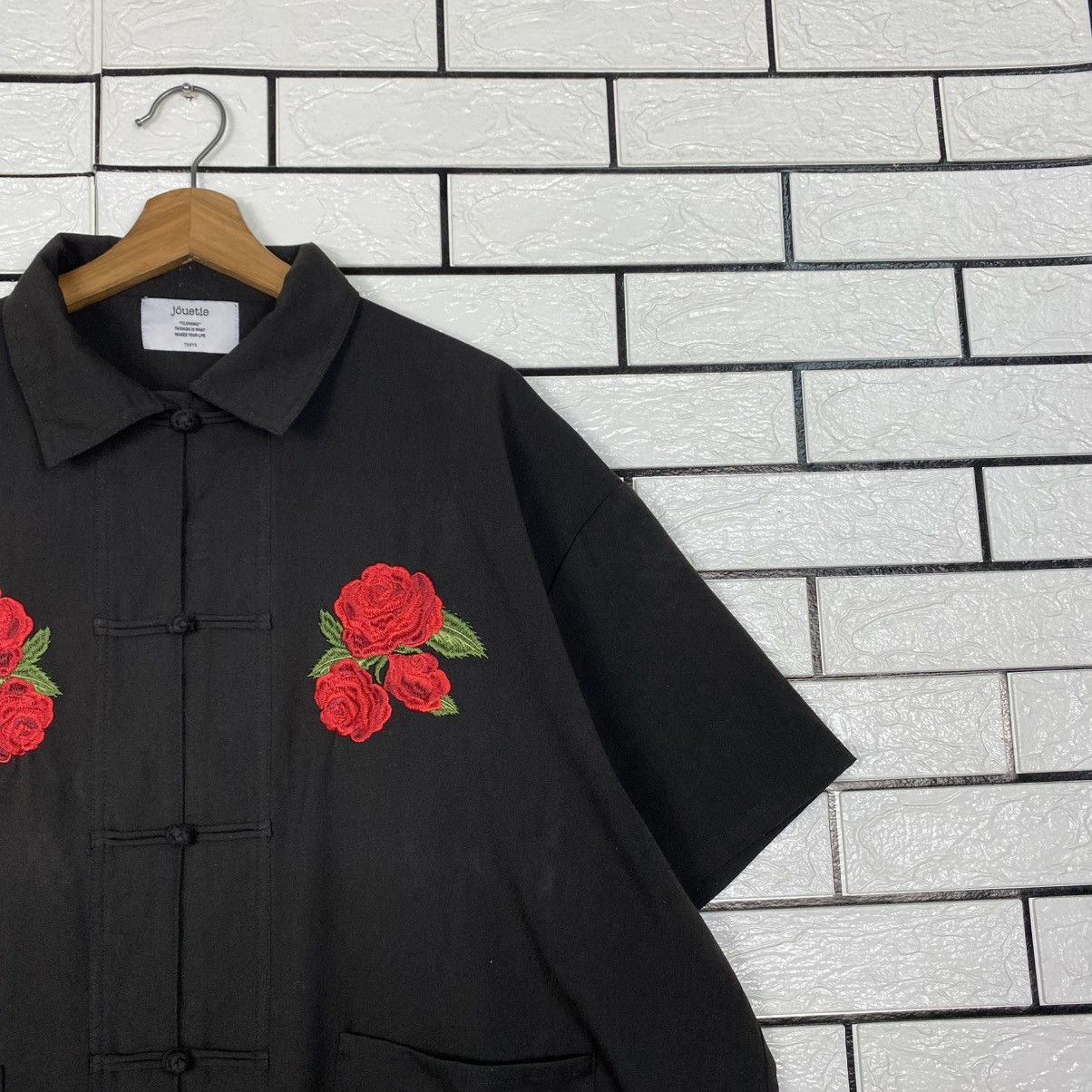 Japanese Brand 🔥FLORAL SHIRT BUTTON BOWLING MANDARIN JOUETIE ISSEY MIYAKE Size US M / EU 48-50 / 2 - 6 Thumbnail