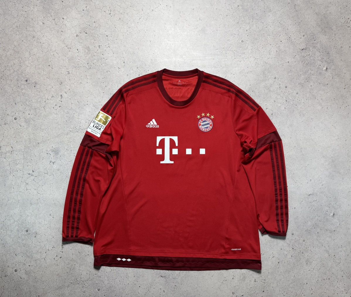 Adidas Adidas FC Bayern Munchen Vidal #23 Soccer Jersey Long Sleeve Size US XXL / EU 58 / 5 - 2 Thumbnail