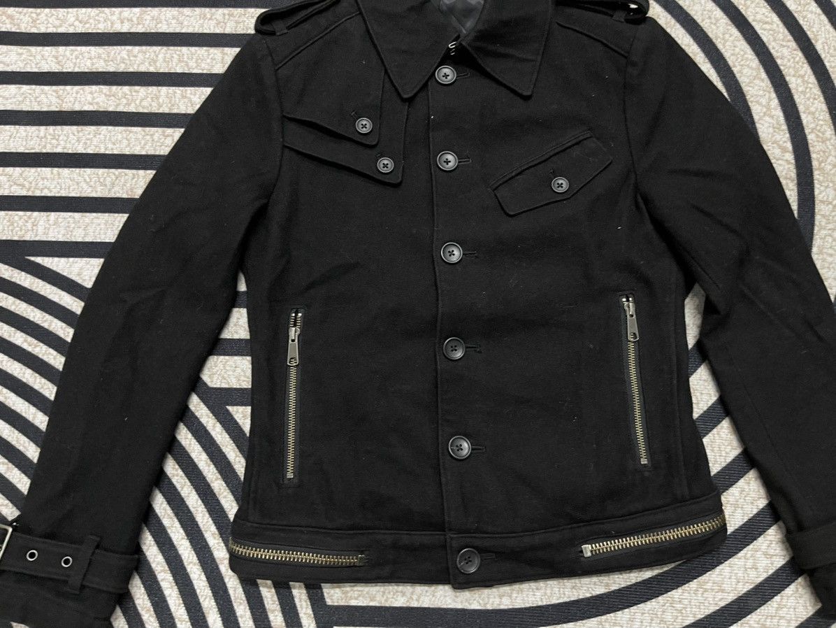 PPFM 2000s PPFM WOOL BUTTON UP JACKET RARE DESIGN Size US S / EU 44-46 / 1 - 5 Thumbnail