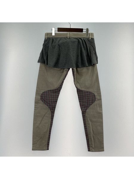 Undercover UNDERCOVERISM 12SS Docking Design Patchwork Pants Gray 1 Size US 30 / EU 46 - 3 Thumbnail
