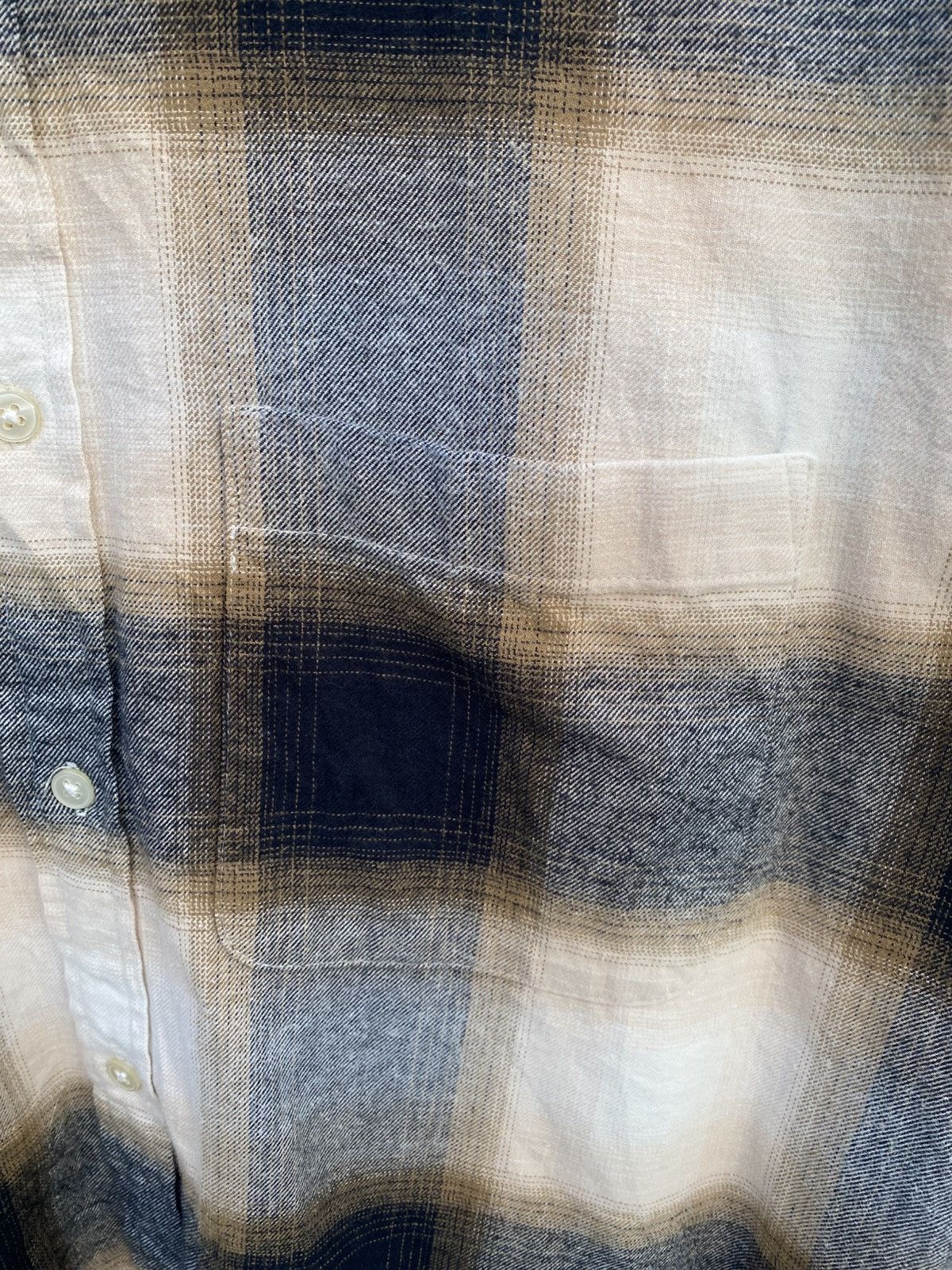 GU GU shadow plaid long sleeve shirts Size US M / EU 48-50 / 2 - 6 Thumbnail