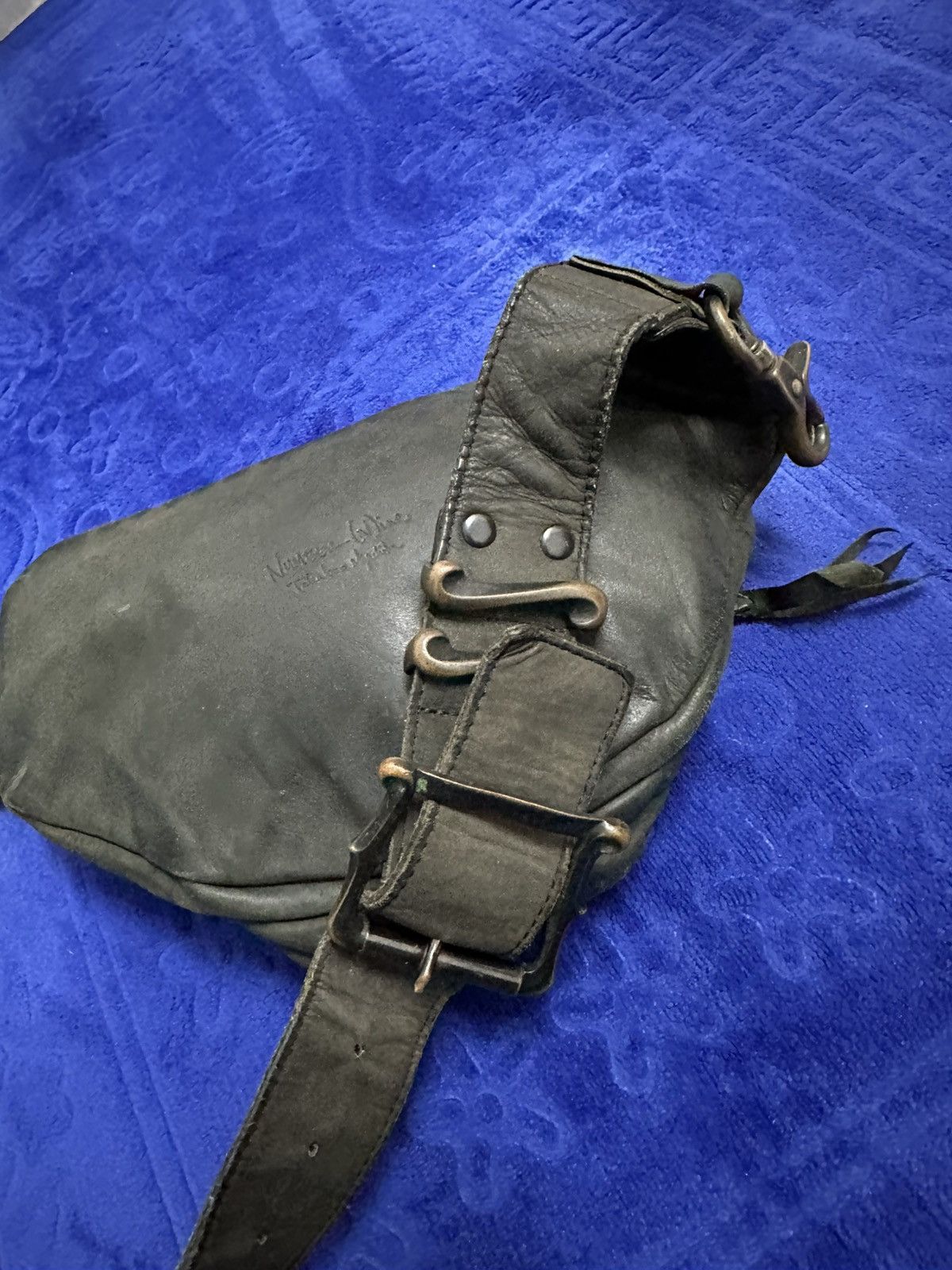 Number (N)ine Number Nine Suede Leather Waist Bag Size ONE SIZE - 5 Thumbnail