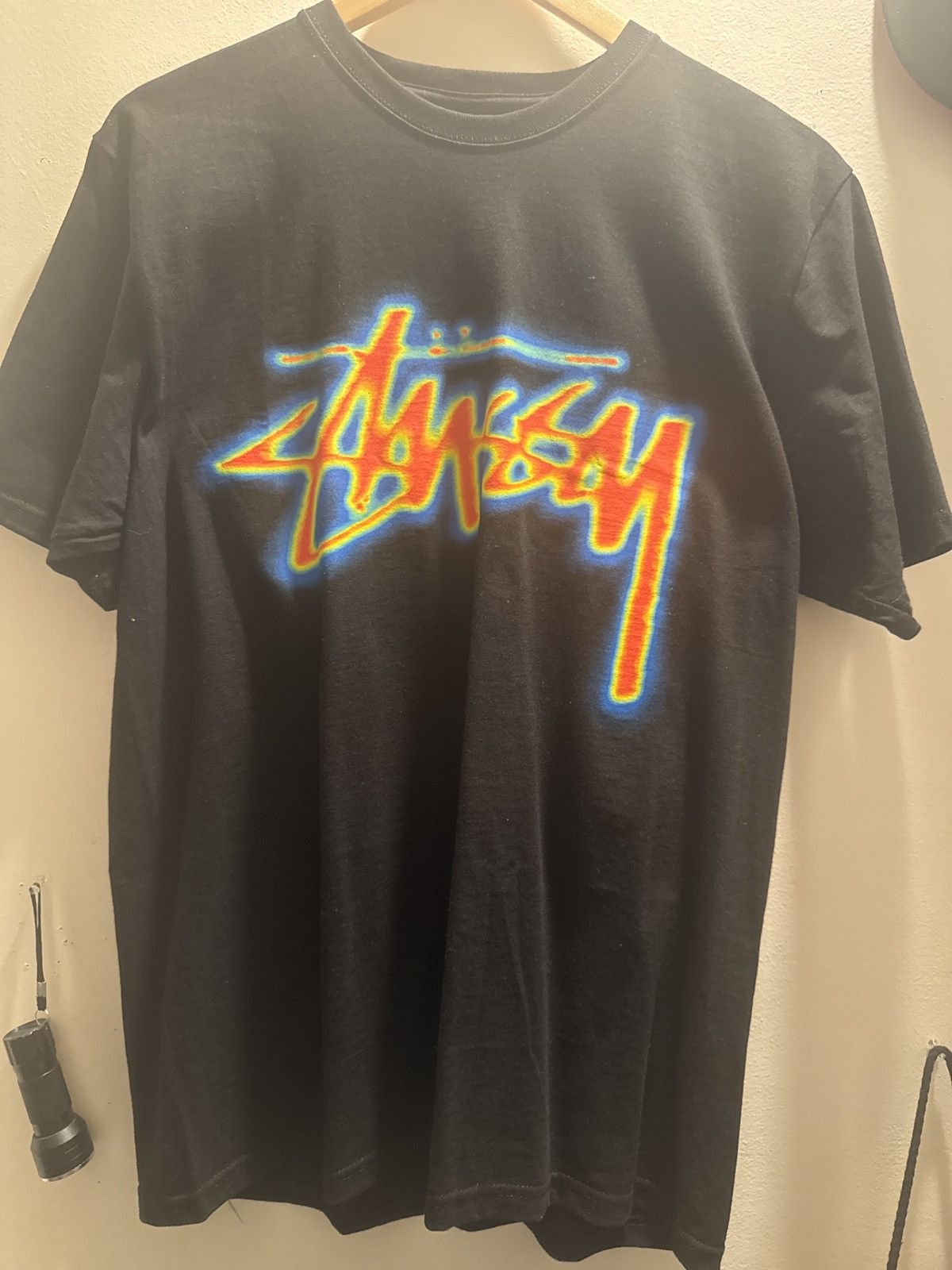 Stussy Stussy Thermal Tee New (black) (medium) Size US M / EU 48-50 / 2 - 1 Thumbnail