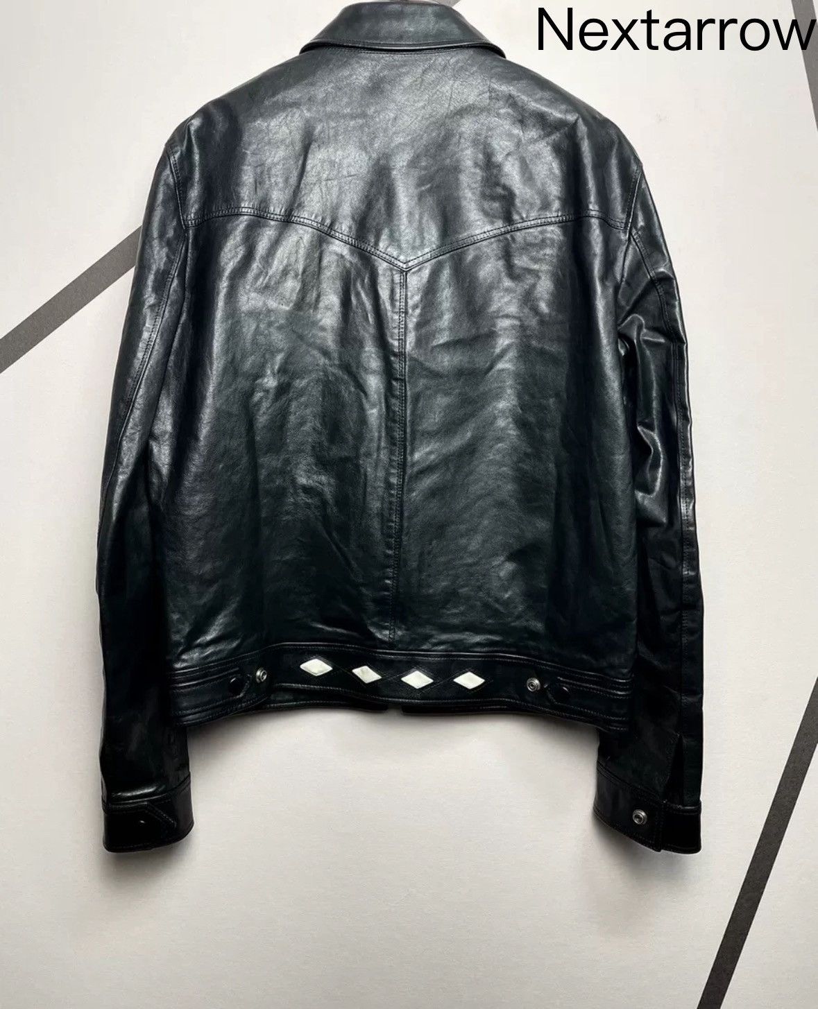 Saint Laurent Paris × Yves Saint Laurent Saint Laurent SLP genuine 15 spring/summer leather jacket Size US M / EU 48-50 / 2 - 2 Thumbnail