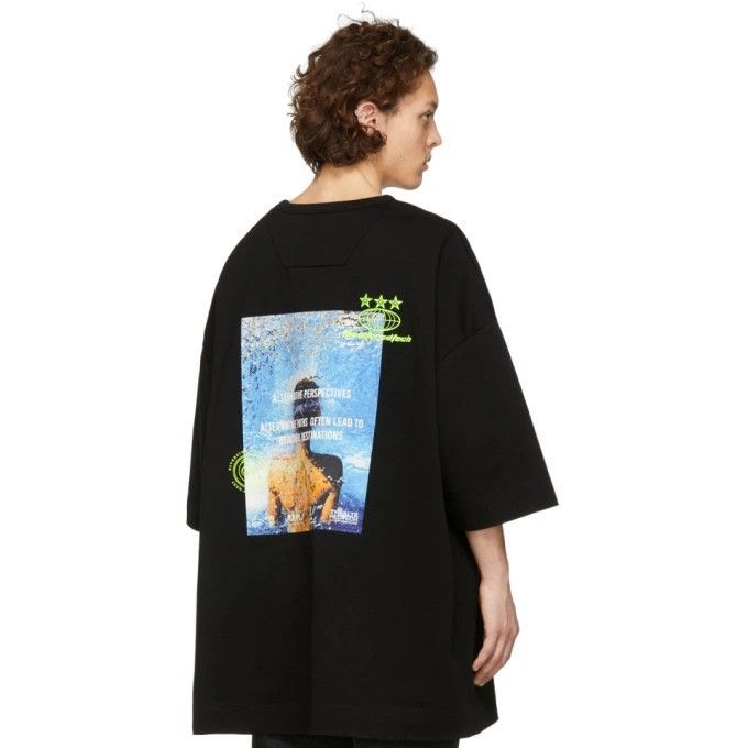 Juun.J SS2019 Juun.J Black Shirt Oversized Thealteredtech Size US L / EU 52-54 / 3 - 1 Thumbnail