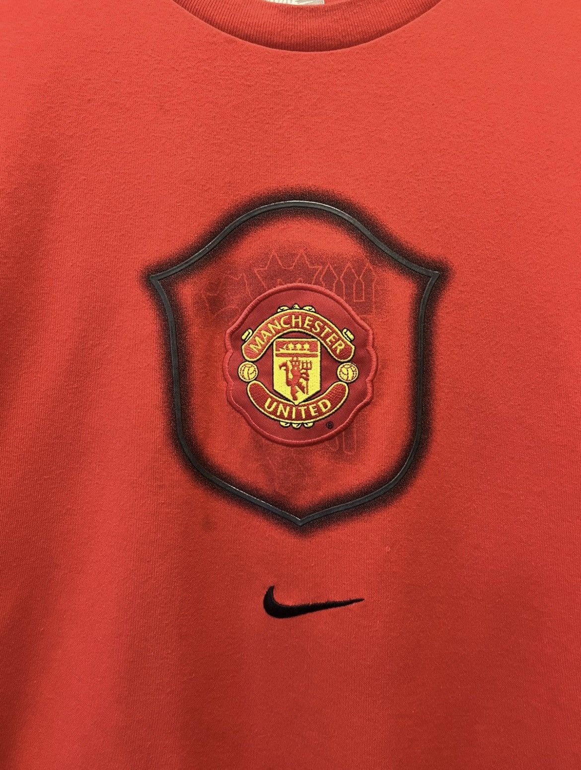 Nike Vintage Nike Manchester United T-shirt Size US S / EU 44-46 / 1 - 2 Thumbnail