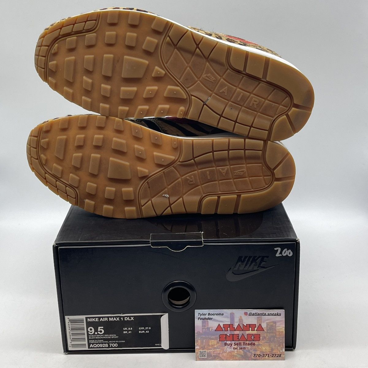 Nike Atoms x air max 1 DLX animal pack Size US 9.5 / EU 42-43 - 7 Thumbnail