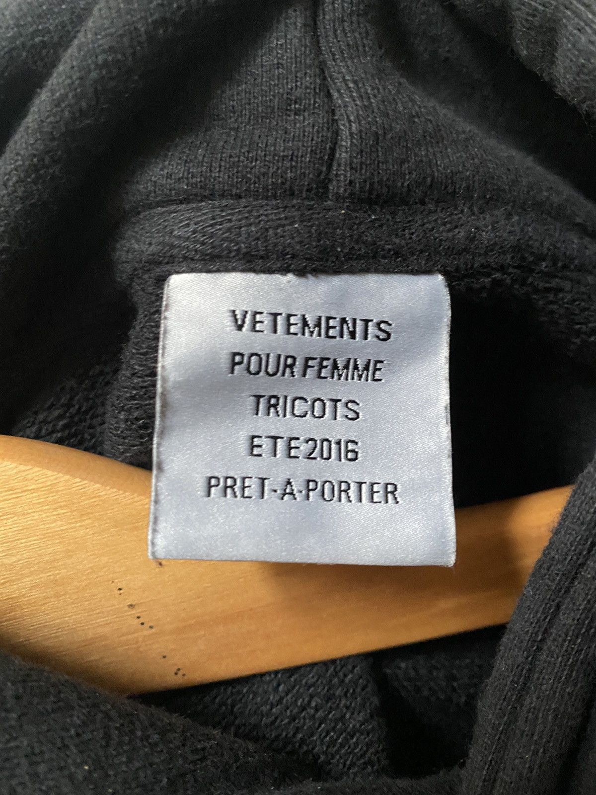 Vetements Vetements 2016 Hoodie Definition Size US M / EU 48-50 / 2 - 6 Thumbnail