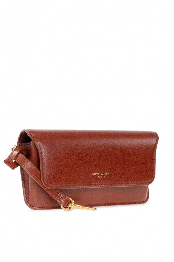 Saint Laurent Paris o1b1hav110525 668865 Size: OS / Sunglasses Case Leather Size ONE SIZE - 5 Thumbnail