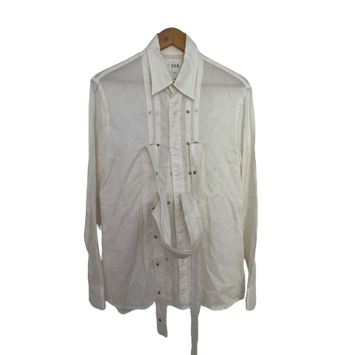 Nude: Masahiko Maruyama Masahiko maruyama double layered collar shirt Size US M / EU 48-50 / 2 - 2 Thumbnail