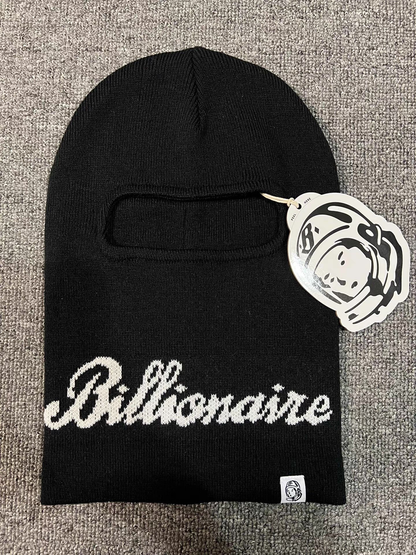 Billionaire Boys Club 22FW BBC Script Logo Knit Balaclava Beanie Q7 Size ONE SIZE - 1 Thumbnail