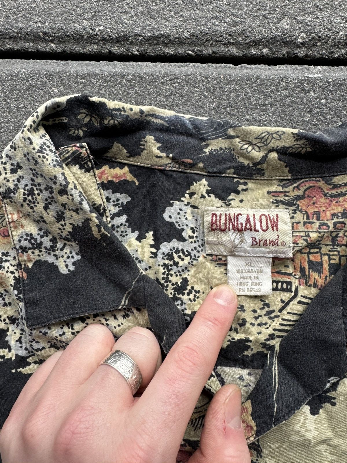 Vintage Vintage Japan All-Over Button-Up Size US XL / EU 56 / 4 - 3 Thumbnail