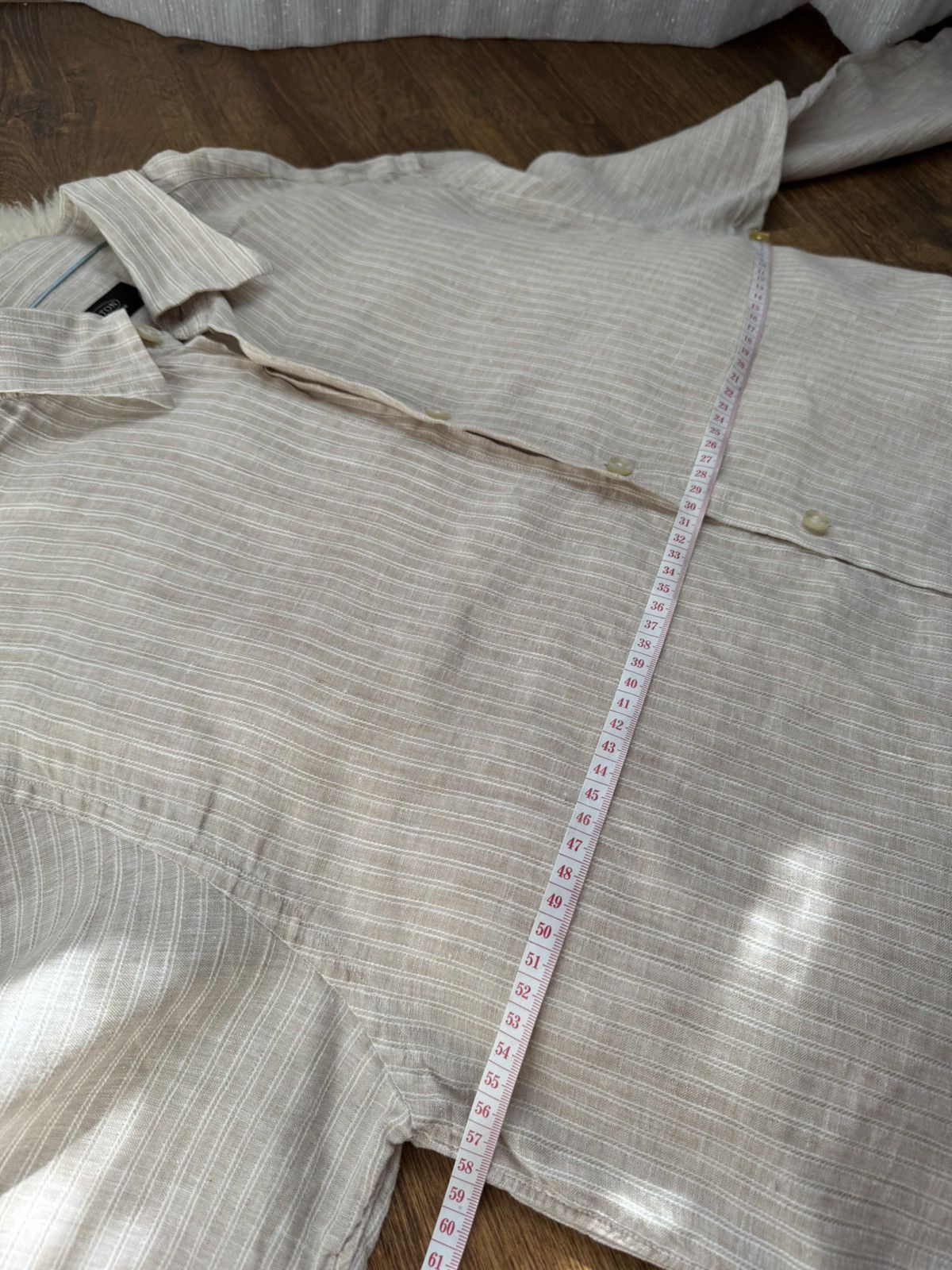 Eton Eton Linen shirt Size 44R - 7 Thumbnail