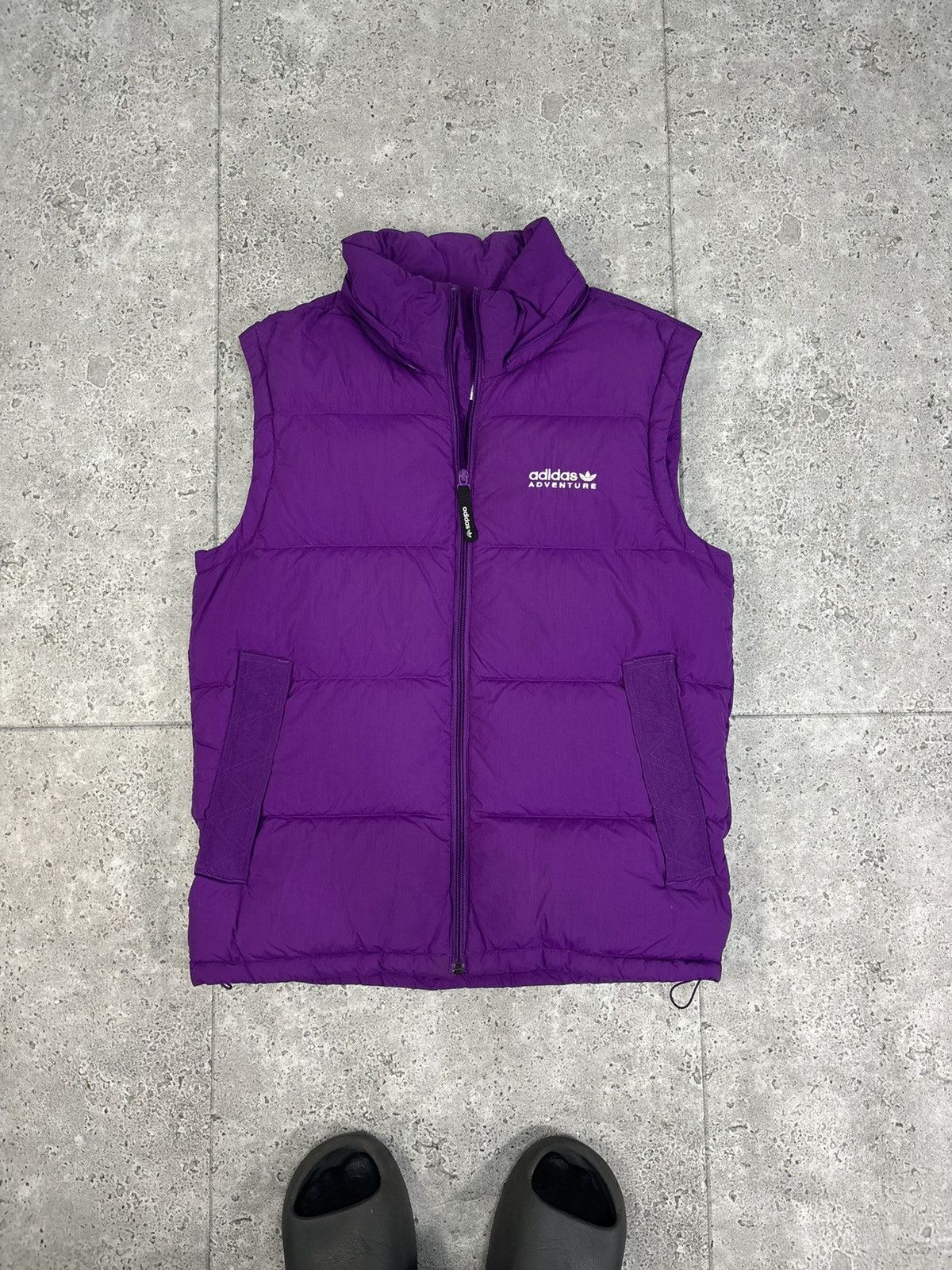 Adidas × Vintage Adidas Vest Gorpcore Outwear Puffer Jacket Y2K Waterproof Size US S / EU 44-46 / 1 - 1 Thumbnail