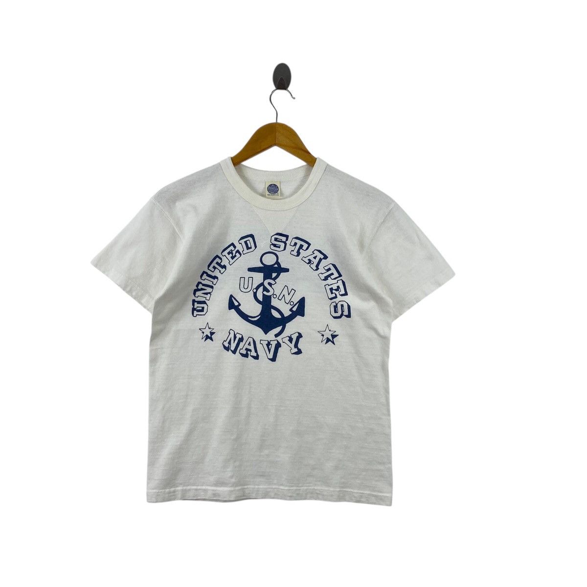 TOYS McCOY × The Real McCoy's Pick!! Vtg USN TOYS McCOY Top Tee Tshirt Size US S / EU 44-46 / 1 - 1 Thumbnail