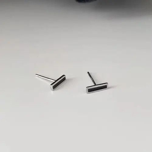 Vintage 100% 925 silver vintage glue drop earrings Size ONE SIZE - 4 Thumbnail