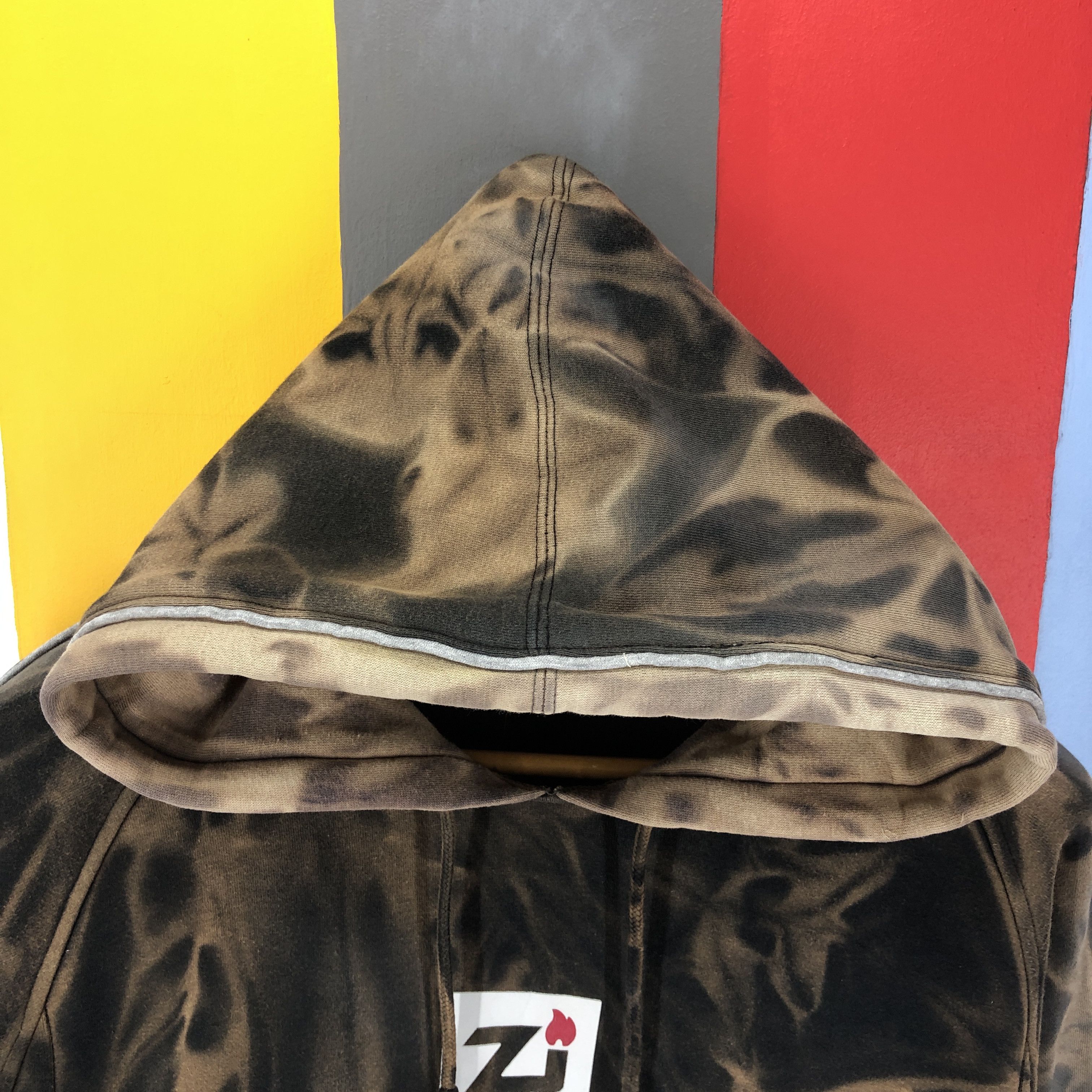 Zippo ZIPPO Acid Wash Hoodie Pullover #1471/AY Size US M / EU 48-50 / 2 - 2 Thumbnail