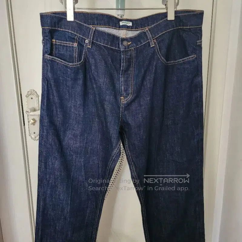 Kenzo Kenzo Casual Deep Blue Denim Trousers . Size US 44 / EU 60 - 2 Thumbnail
