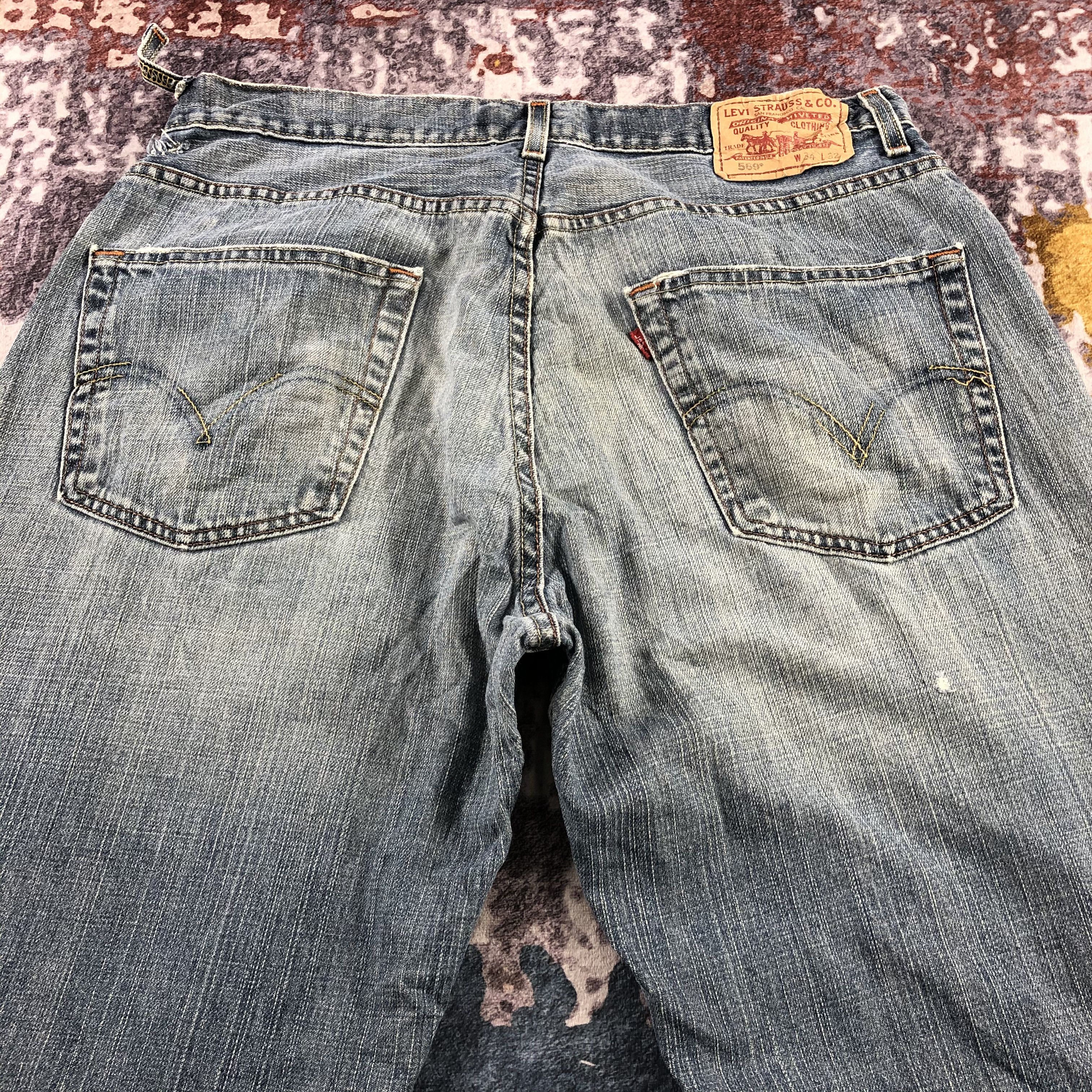 Levi's × Vintage Vintage Levis 569 Jeans-JM2967 Size US 34 / EU 50 - 5 Thumbnail