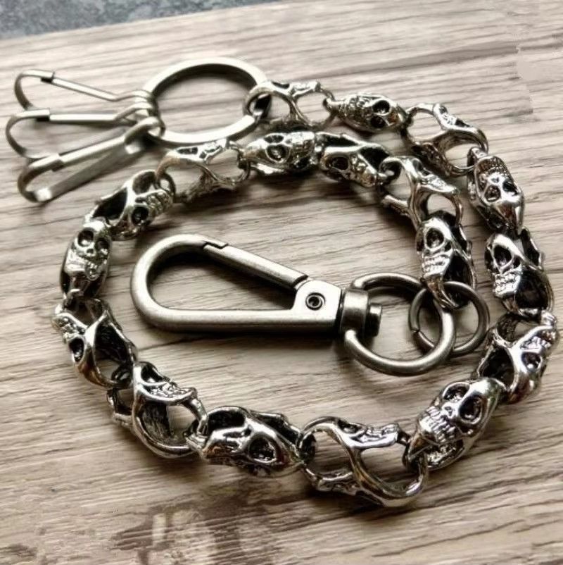 Jewelry Gothic Skulls Waist Chain Size ONE SIZE - 5 Thumbnail