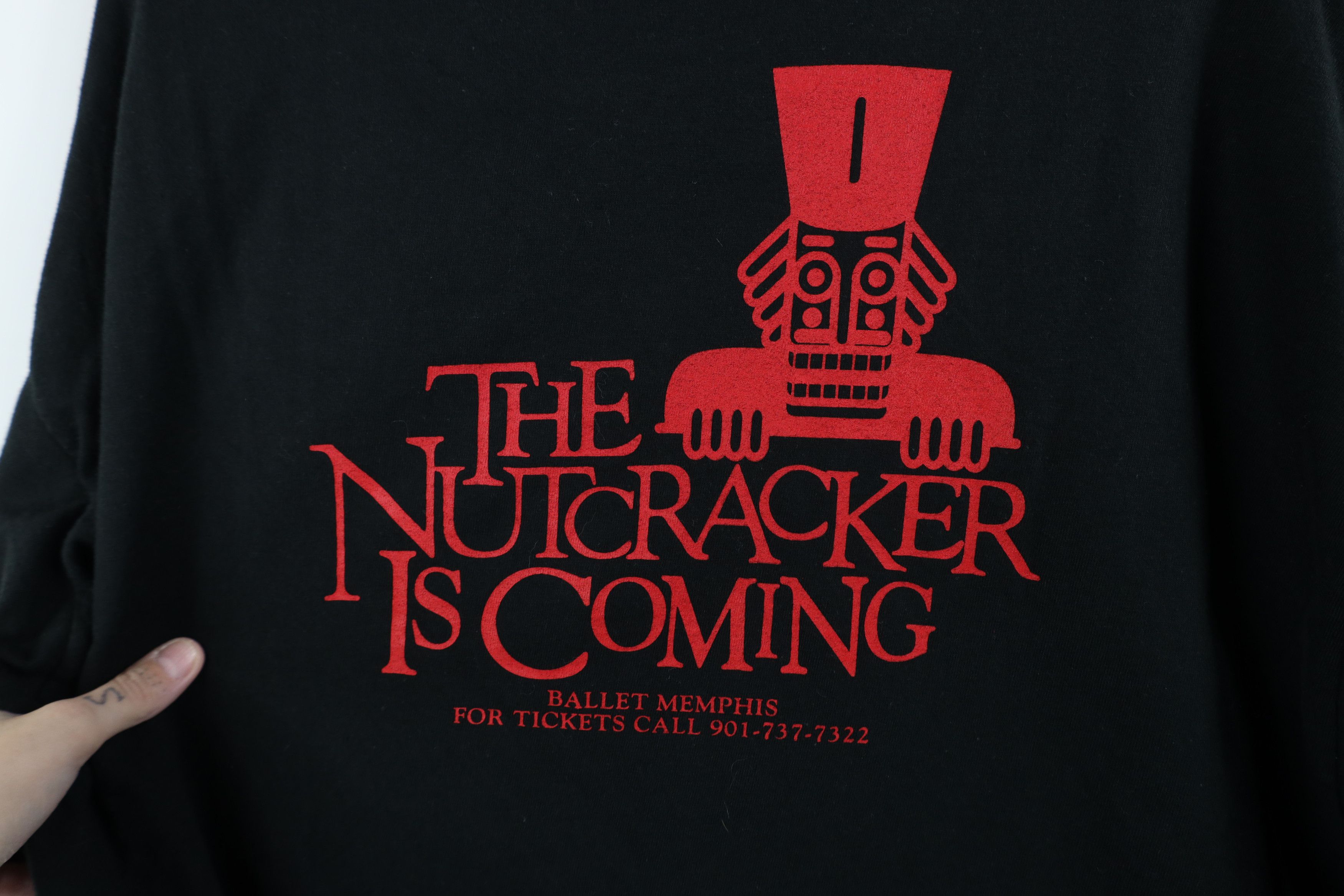 Vintage Vintage 90s Ballet The Nutcracker Long Sleeve T-Shirt Size US XL / EU 56 / 4 - 11 Thumbnail