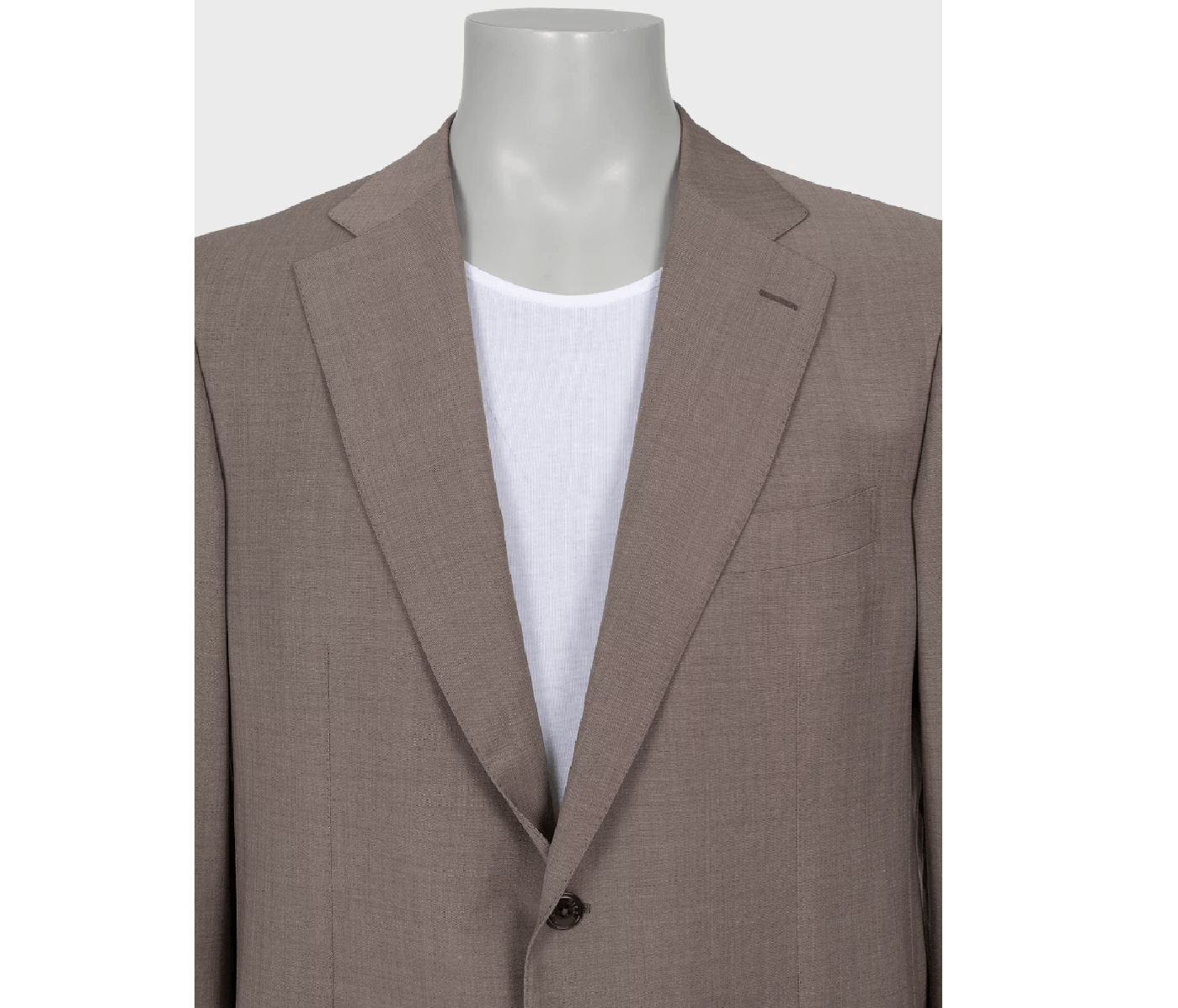 Zilli Zilli Brown Linen Mohair Blazer Men L Size 38L - 4 Thumbnail