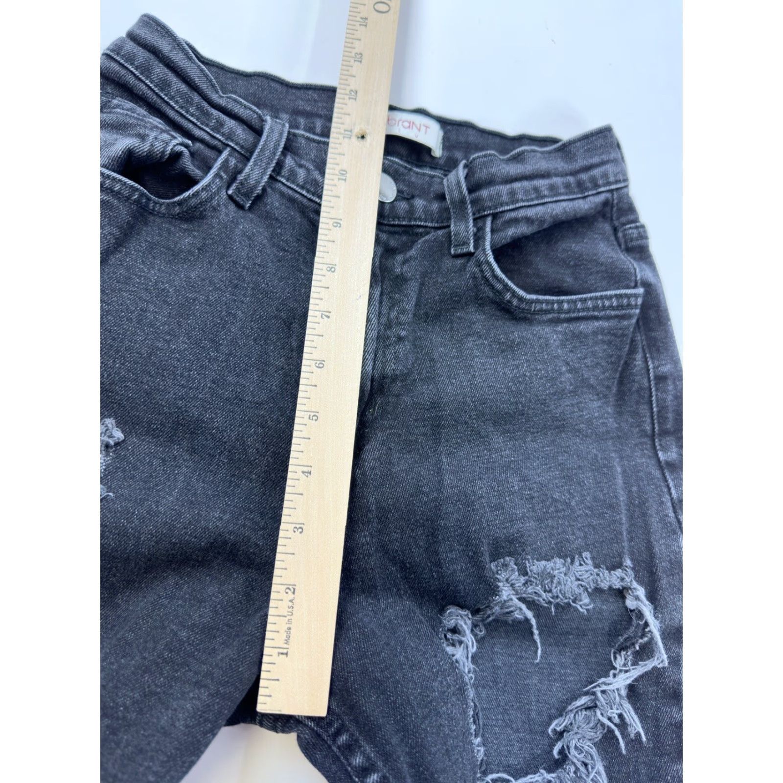 Vintage Vibrant MIU Jeans Women’s 3 Black Skinny Jeans Juniors Women Size 3 Black Size 26" / US 2 / IT 38 - 6 Thumbnail