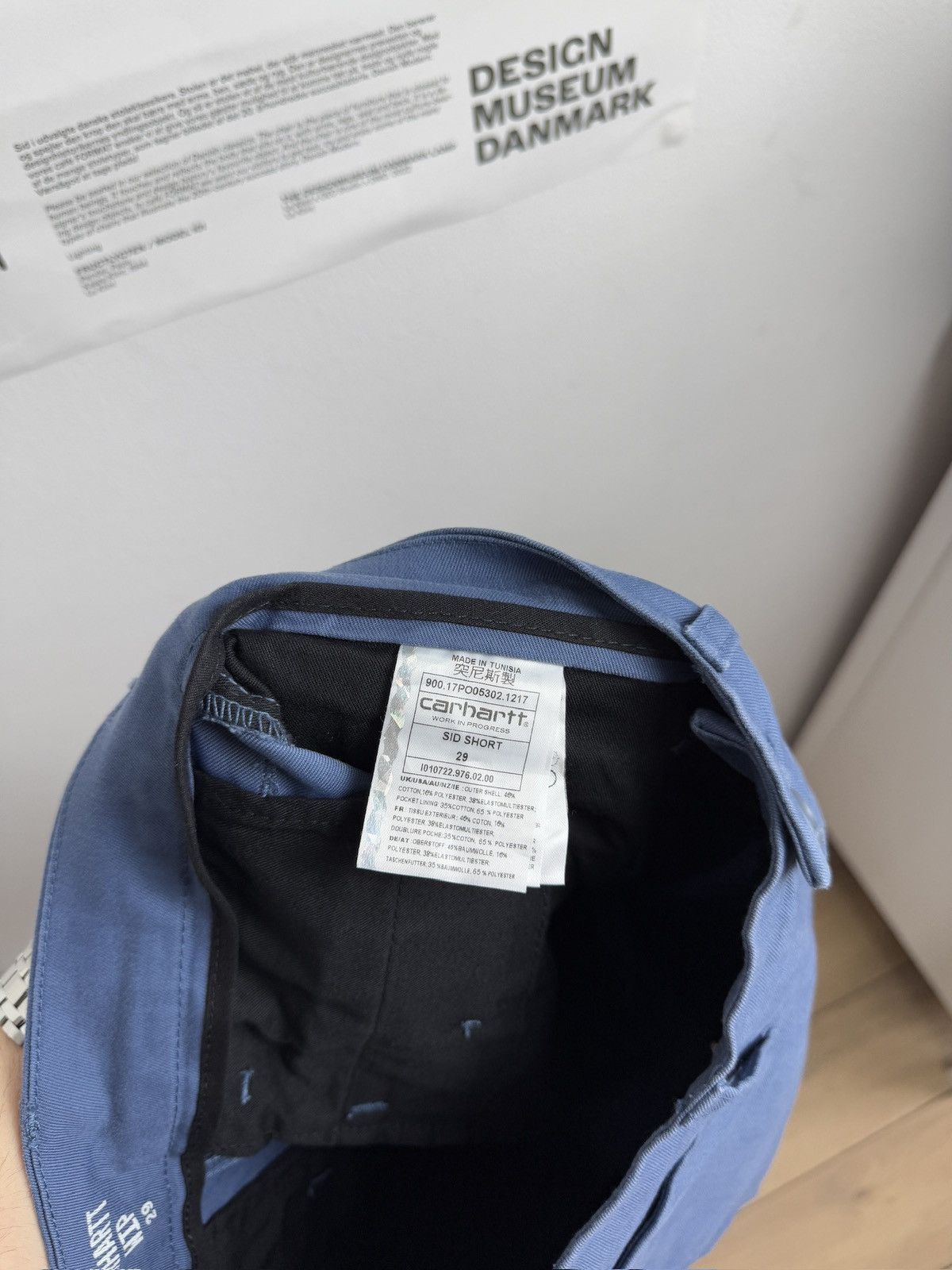 Carhartt × Designer Carhartt sid shorts jorts 29 designer streetwear skate baggy Size US 29 - 5 Thumbnail