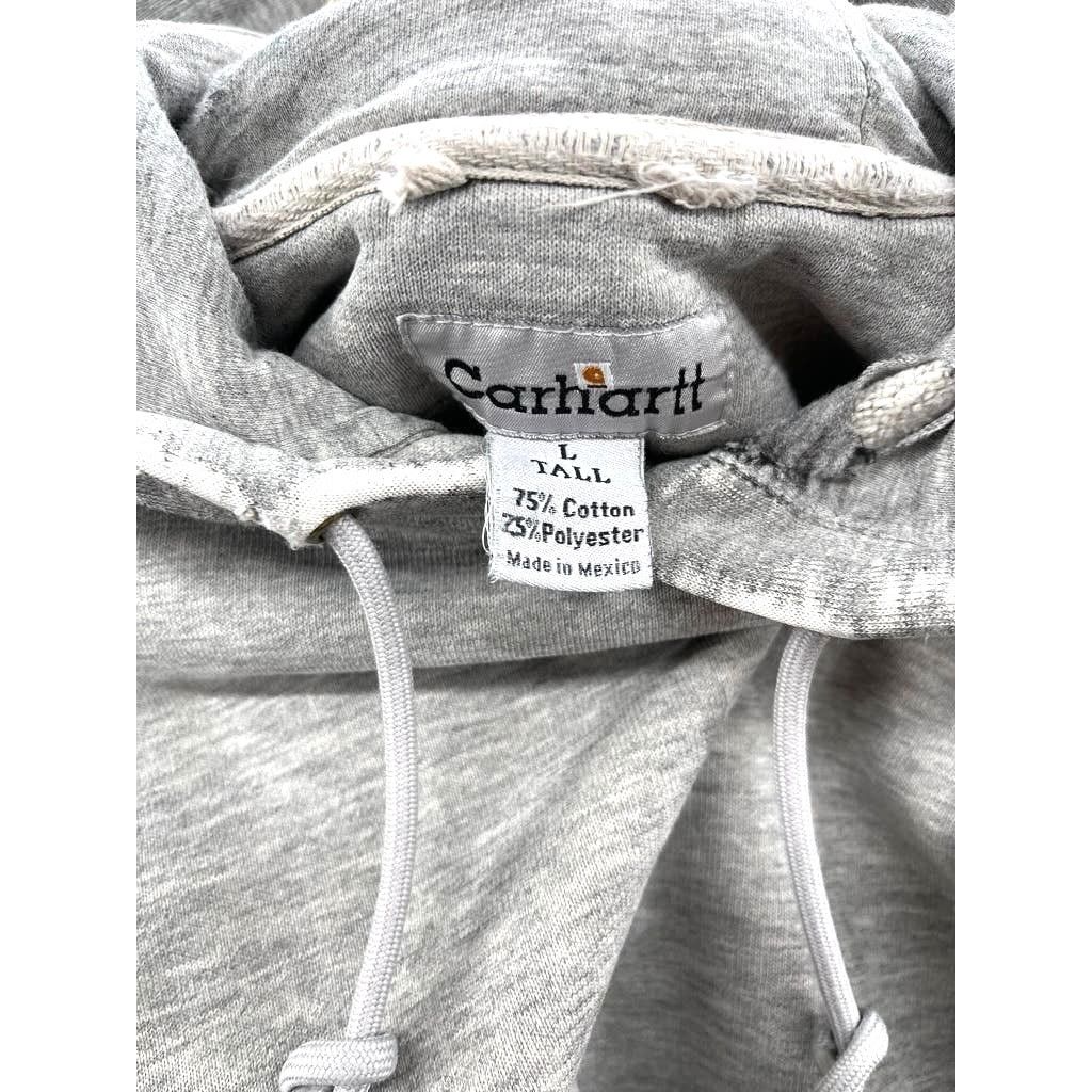 Carhartt × Vintage Vintage 1990's Carhartt Distressed Paint Splatter Hoodie Size US XL / EU 56 / 4 - 3 Thumbnail