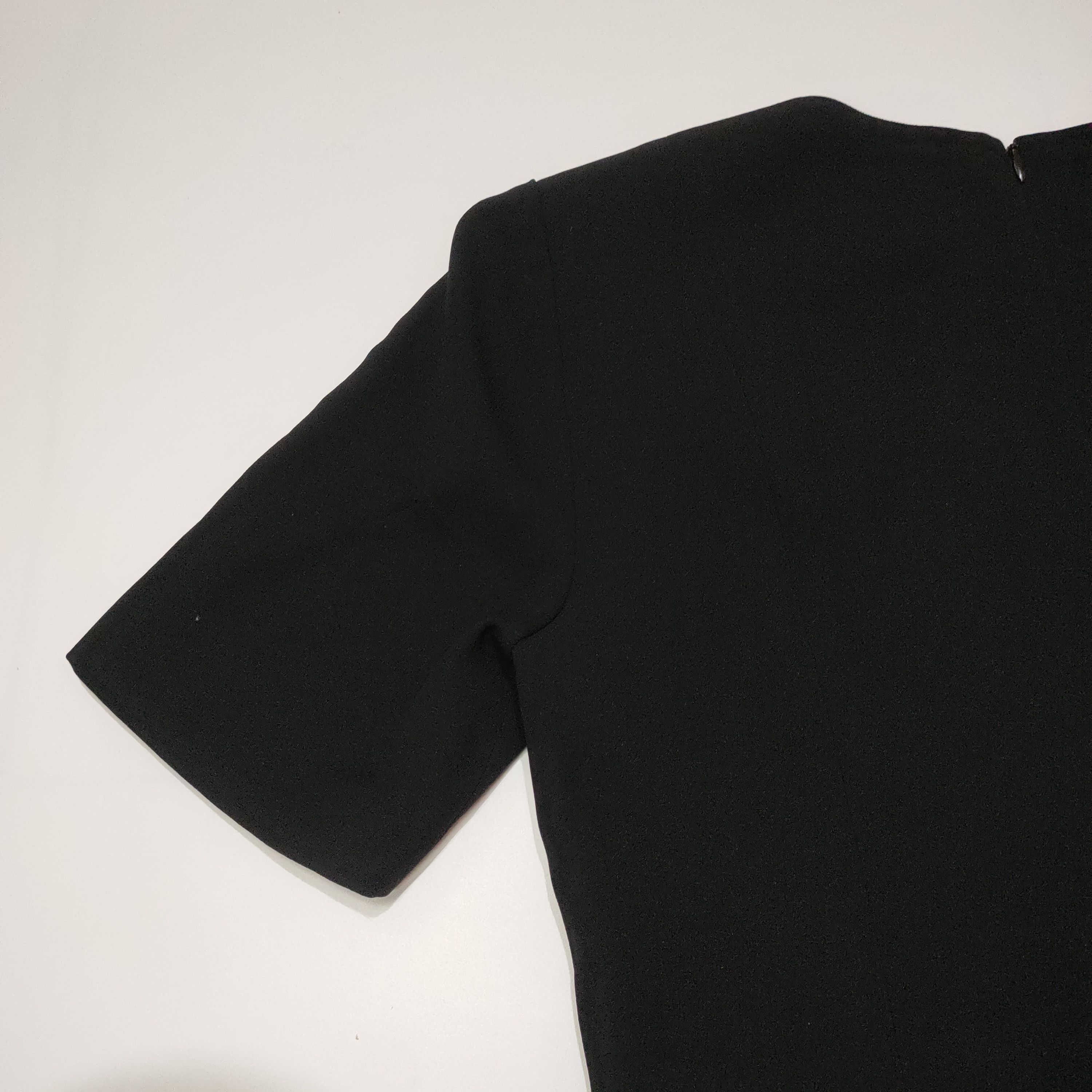Givenchy Givenchy Black Midi Dress Size L / US 10 / IT 46 - 11 Thumbnail