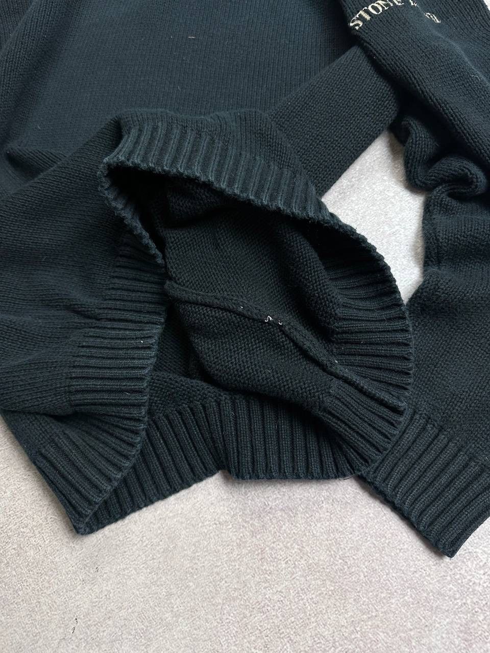 Vintage 90s Stone Island Massimo Osti Archive Knit Sweater L