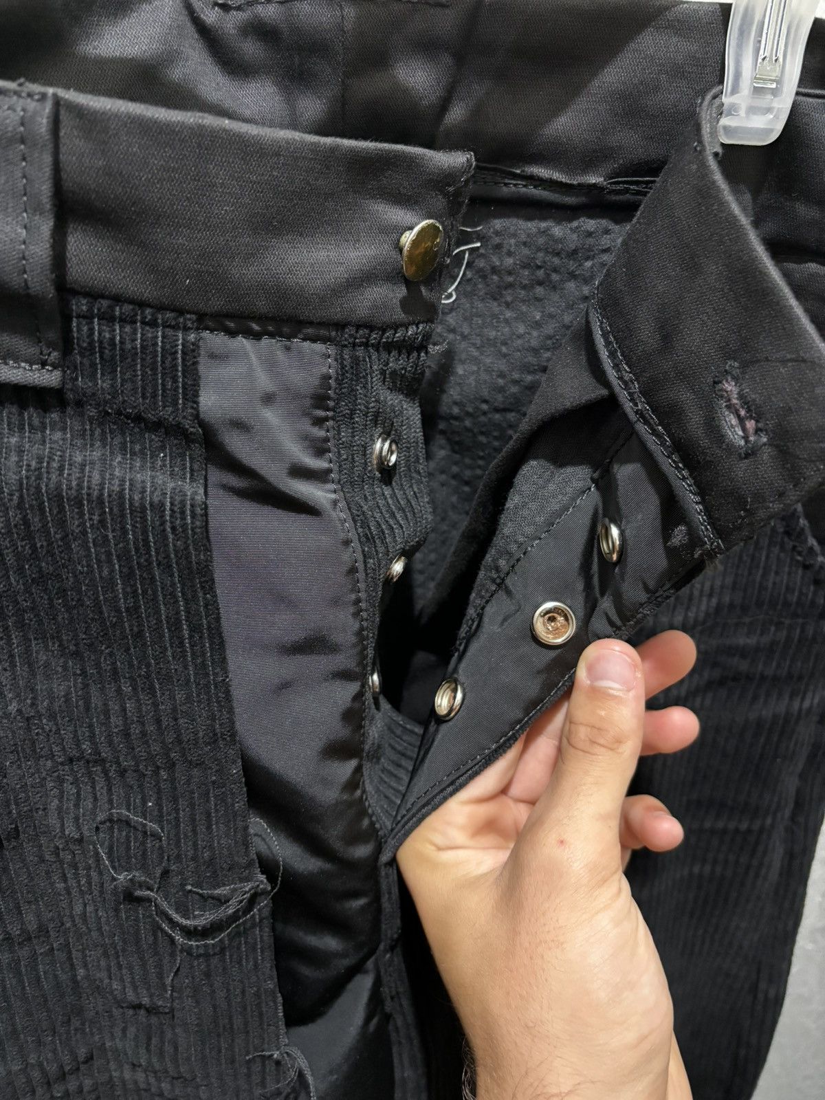 Rick Owens Swampgod Stovel Wide Black Pants Size US 31 - 10 Thumbnail