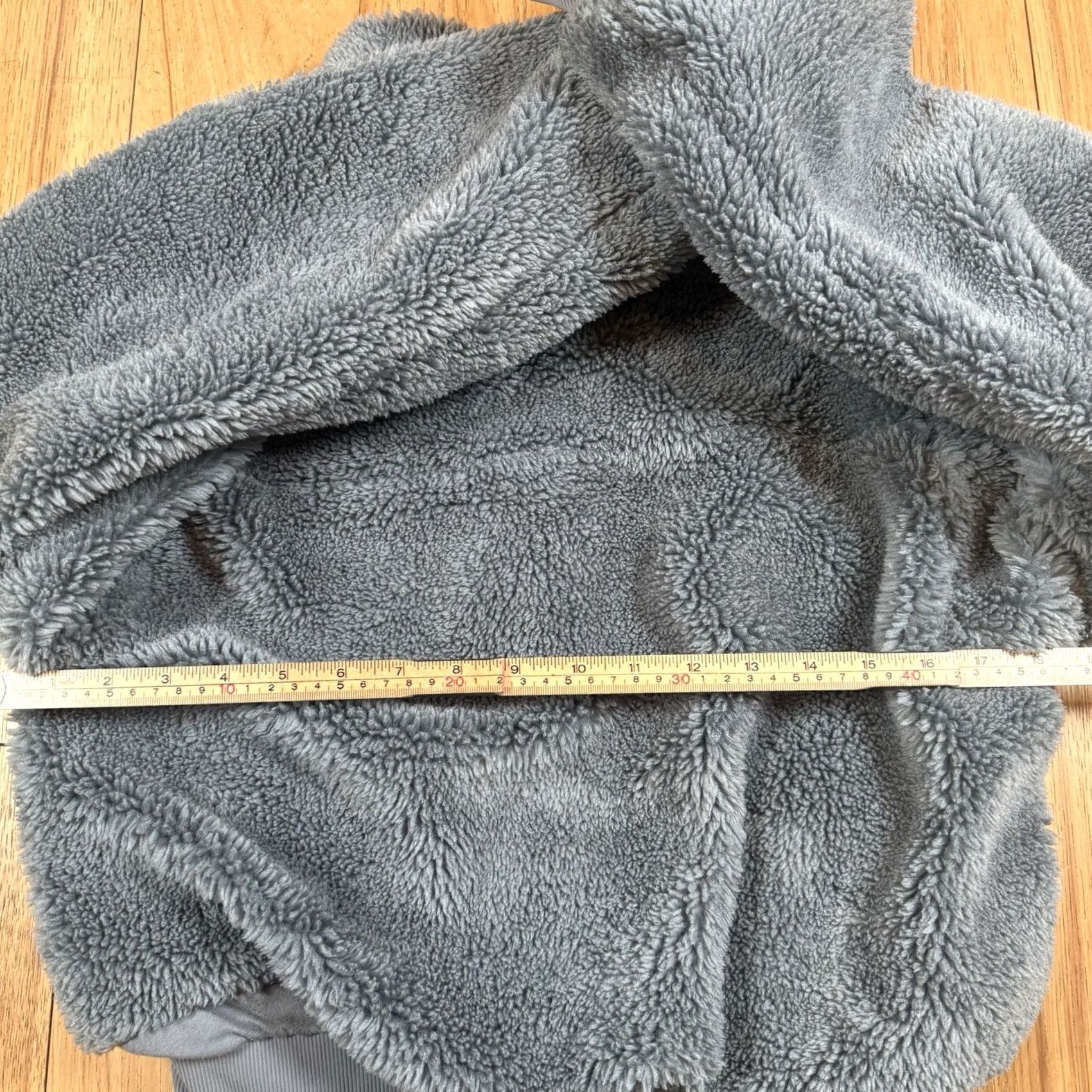 Alo ALO Yoga Sweatshirt Full Zip Women's Small Fleece Blue Size S / US 4 / IT 40 - 5 Thumbnail
