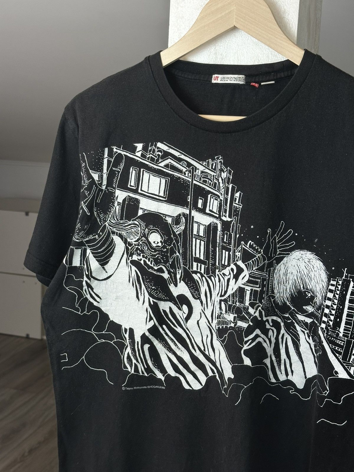 Uniqlo Vintage Uniqlo x Taiyou Matsumoto Shogakukan Anime T-shirt Size US M / EU 48-50 / 2 - 2 Thumbnail