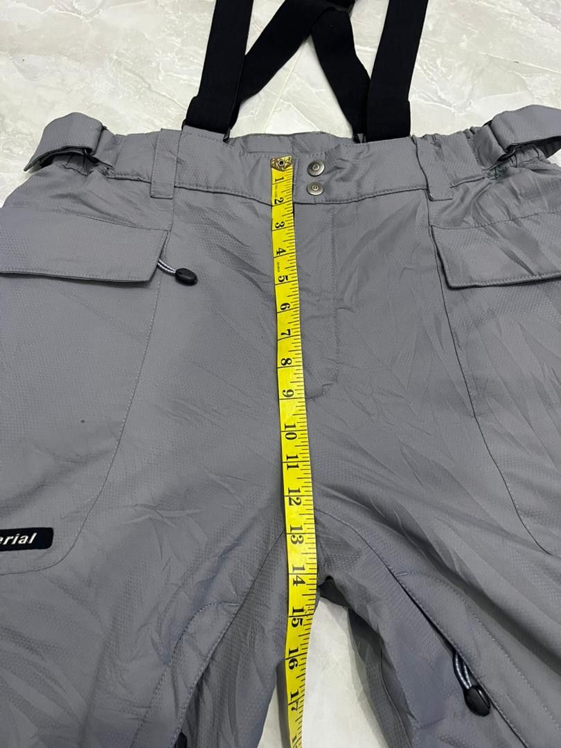 Japanese Brand Angelo Aerial Japanese Utility Snow Pants Grey Size US 34 / EU 50 - 19 Thumbnail