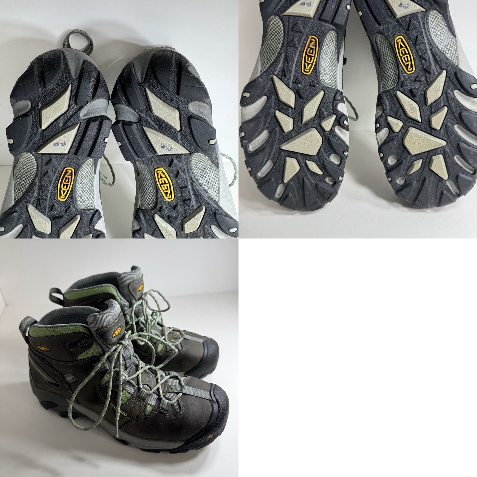 KEEN KEEN Women's Utility Detroit Mid Hiking Work Boots Waterproof Sz 10 F2413-11 Size US 10 / IT 40 - 9 Thumbnail