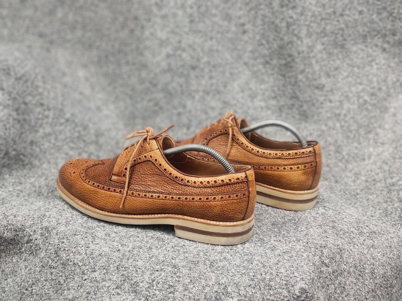 Berwick 1707 Berwick 1707 grainy leather Lace Up Brogue shoes Spain Made Size US 10.5 / EU 43-44 - 9 Thumbnail