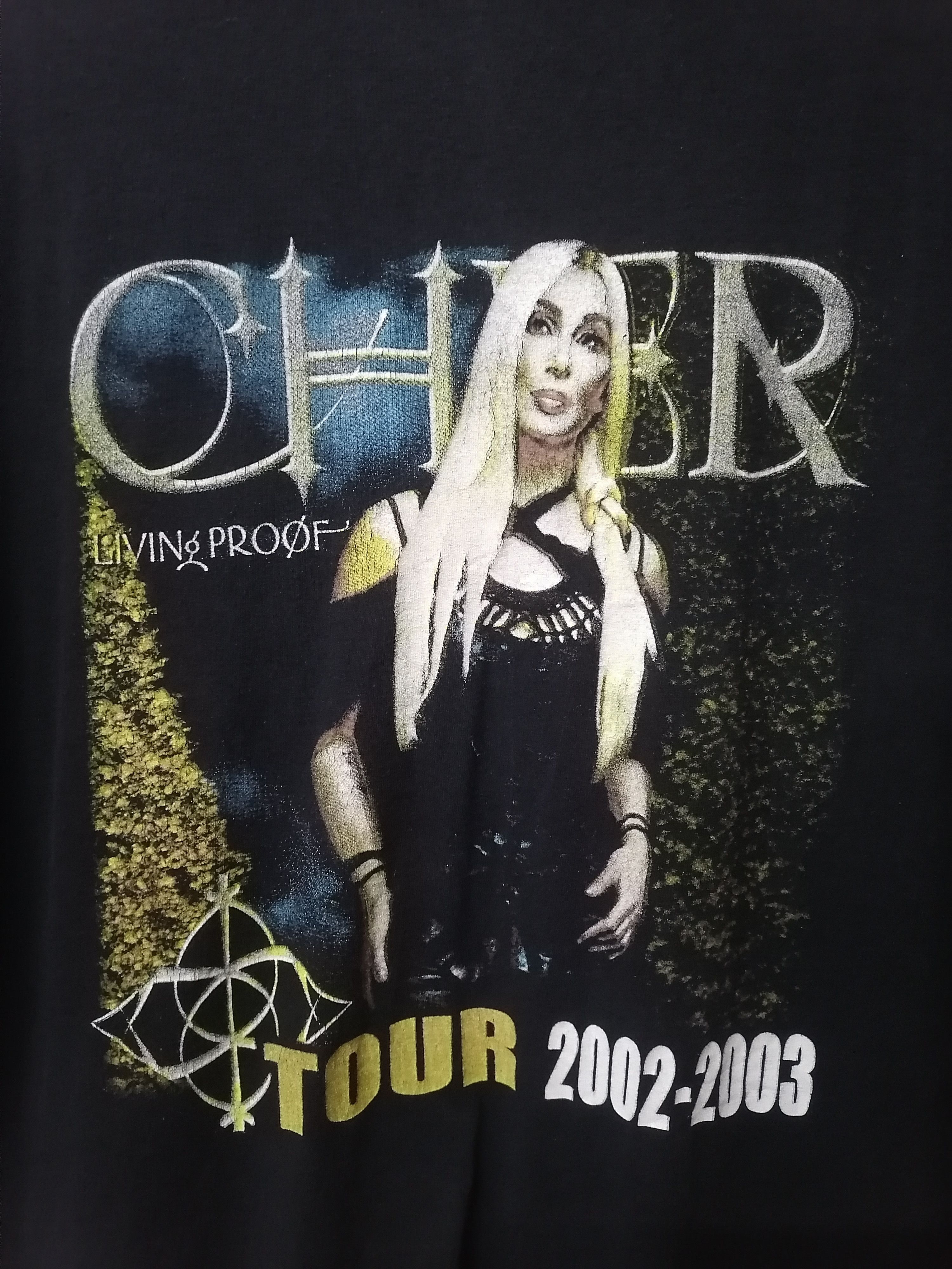 Band Tees 00s Vintage Cher Living Proof Concert Tour Tee Size US XL / EU 56 / 4 - 2 Thumbnail