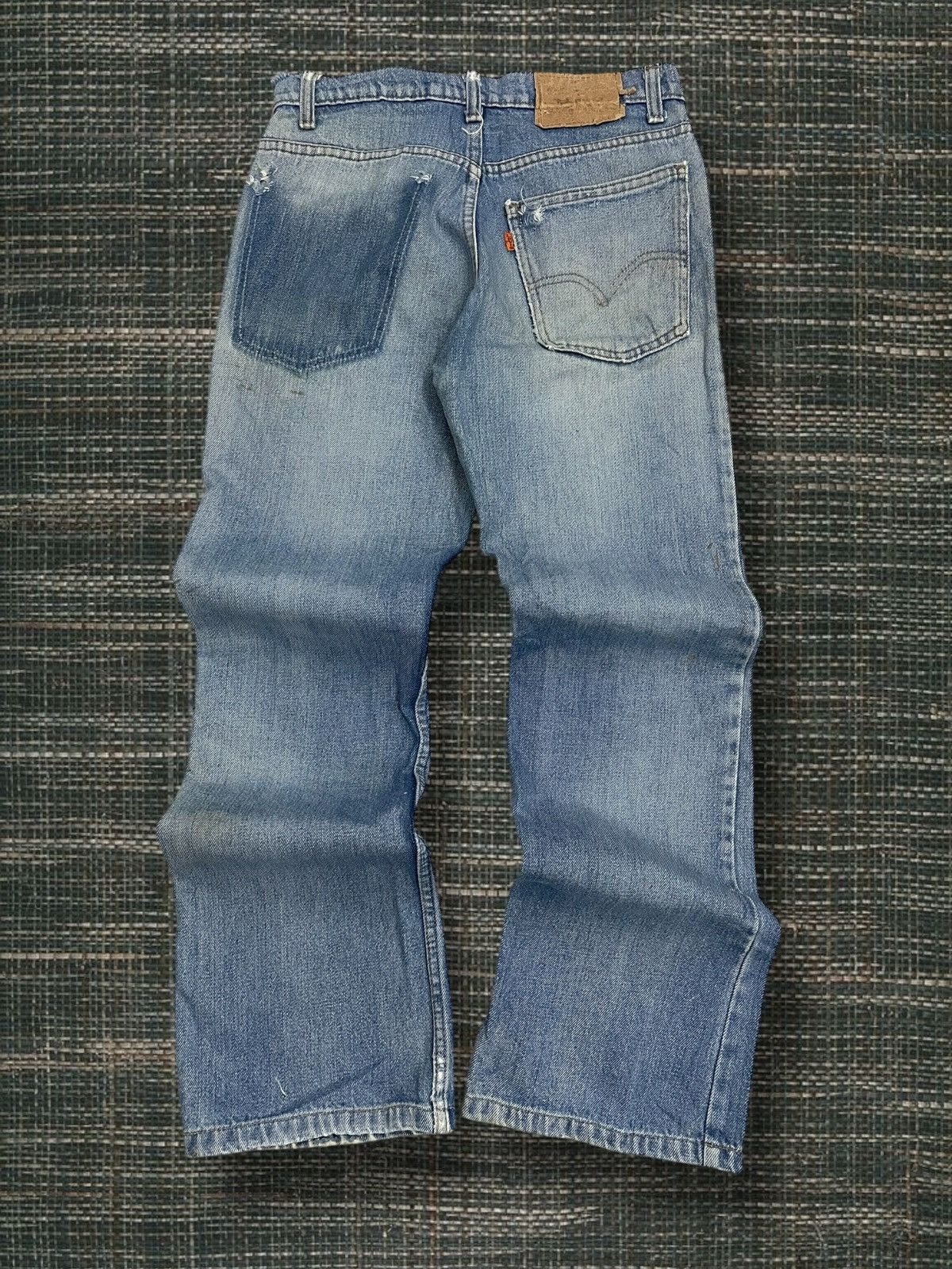 Levi's Vintage Clothing Vintage 0g 1990s Designer Levis 517 Orange Tab Flared Denim Size US 29 - 8 Thumbnail