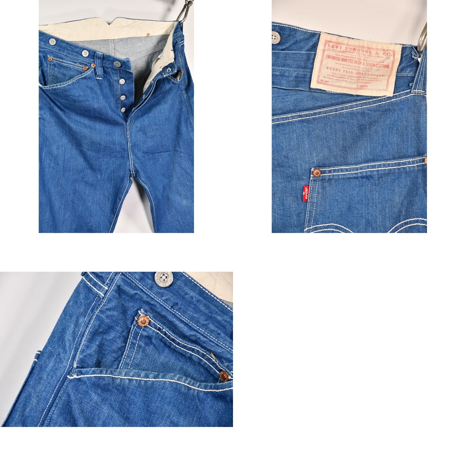 Levi's Levi's Patented Riveted Duck May 1873 Jeans W32 L34 Size US 32 / EU 48 - 8 Thumbnail