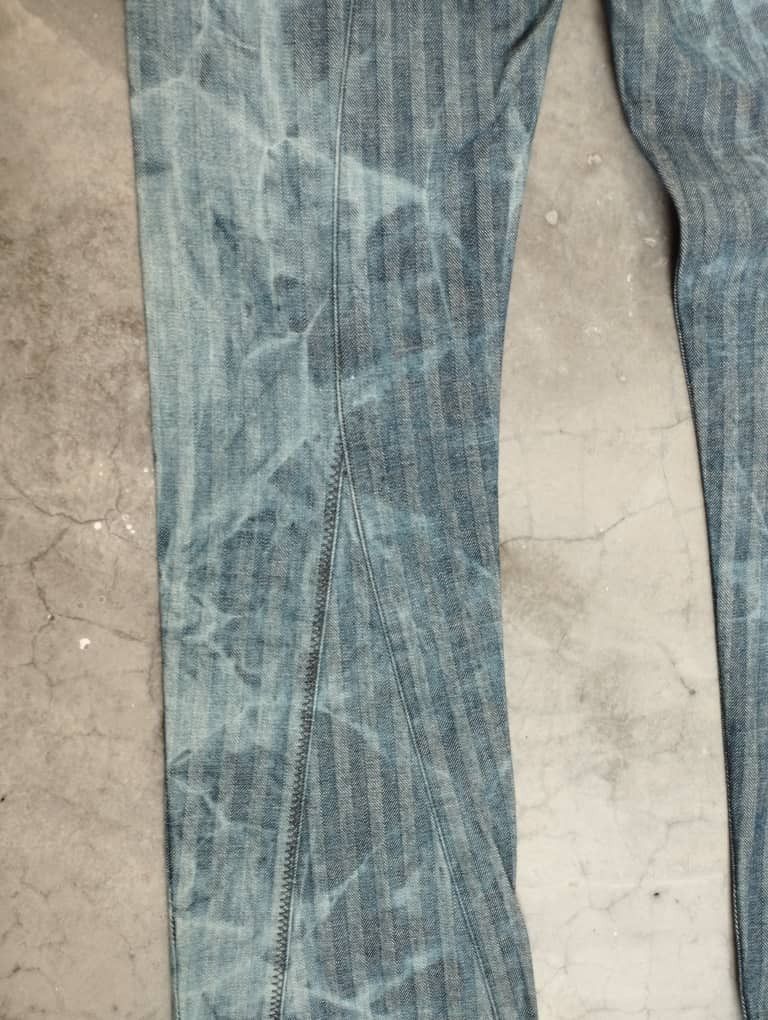 Tornado Mart Flare Jeans Made In Japan Rupert Edge Lightning Wash Jeans Size US 29 - 13 Thumbnail