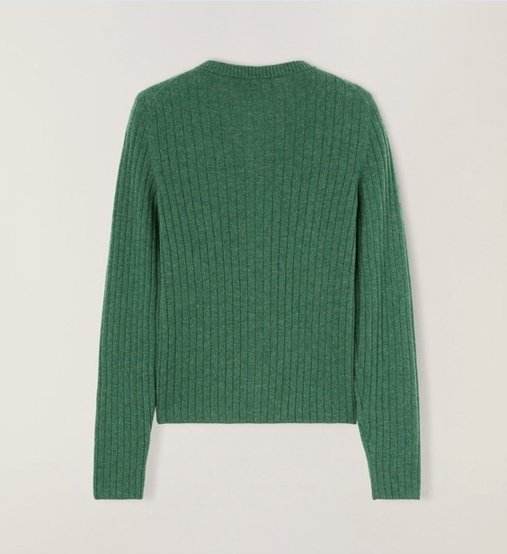 Loro Piana o1w1db10724 Maras Bomber Cashmere Cardigan in Green Size M / US 6-8 / IT 42-44 - 2 Thumbnail