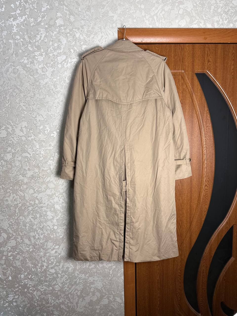 Burberry Vintage 1990s Burberrys Nova Check Trench Coat Size 48 REG Size US M / EU 48-50 / 2 - 9 Thumbnail
