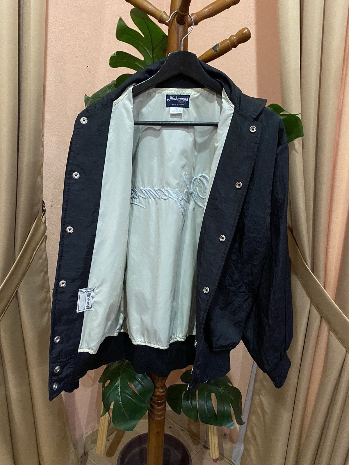 Chalk Line × Japanese Brand × Vintage VINTAGE OHYAMA NAKAMURA CHALK LINE VARSITY JACKET Size US S / EU 44-46 / 1 - 8 Thumbnail