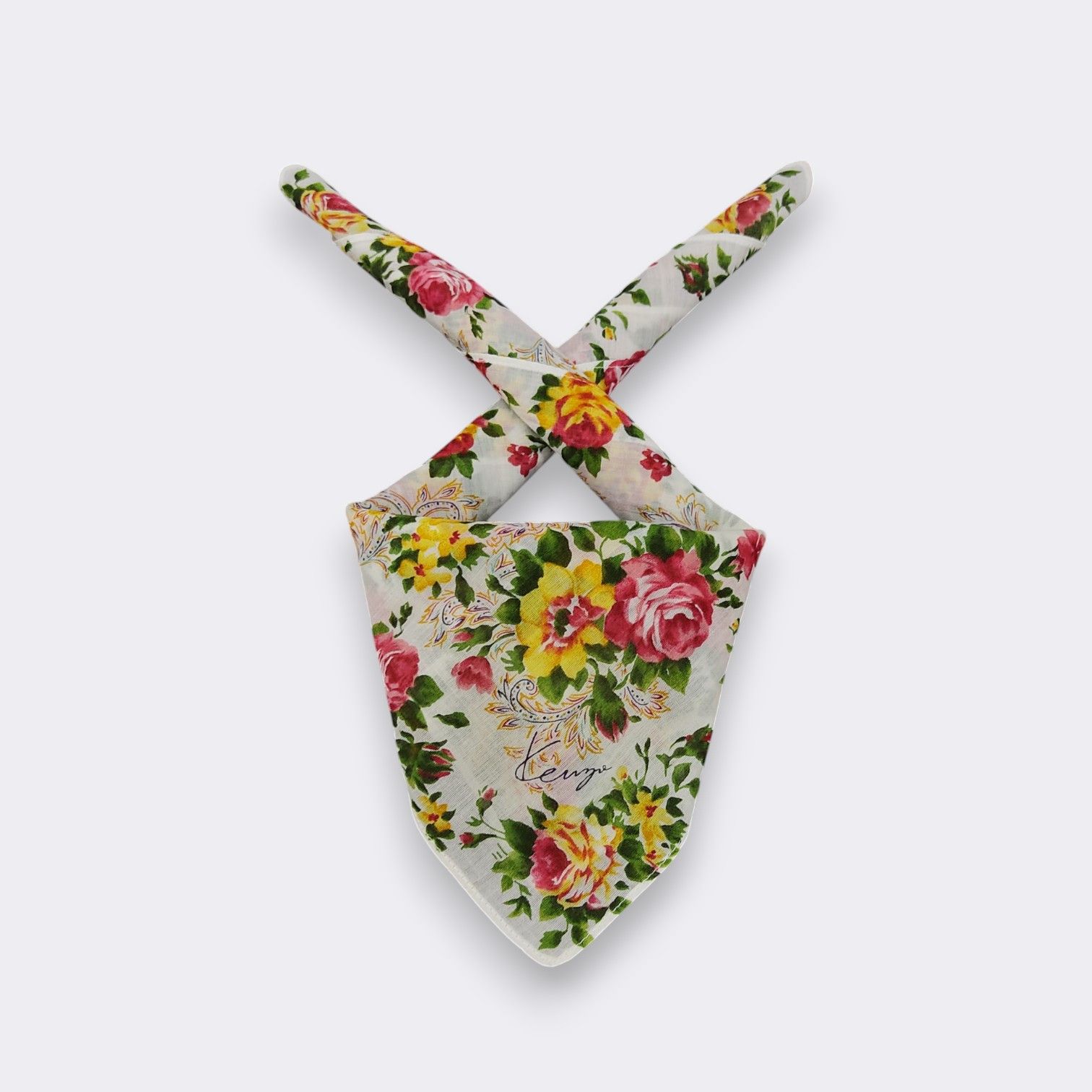 Kenzo Vintage Kenzo Handkerchief Neckerchief Bandana H382M Size ONE SIZE - 1 Thumbnail