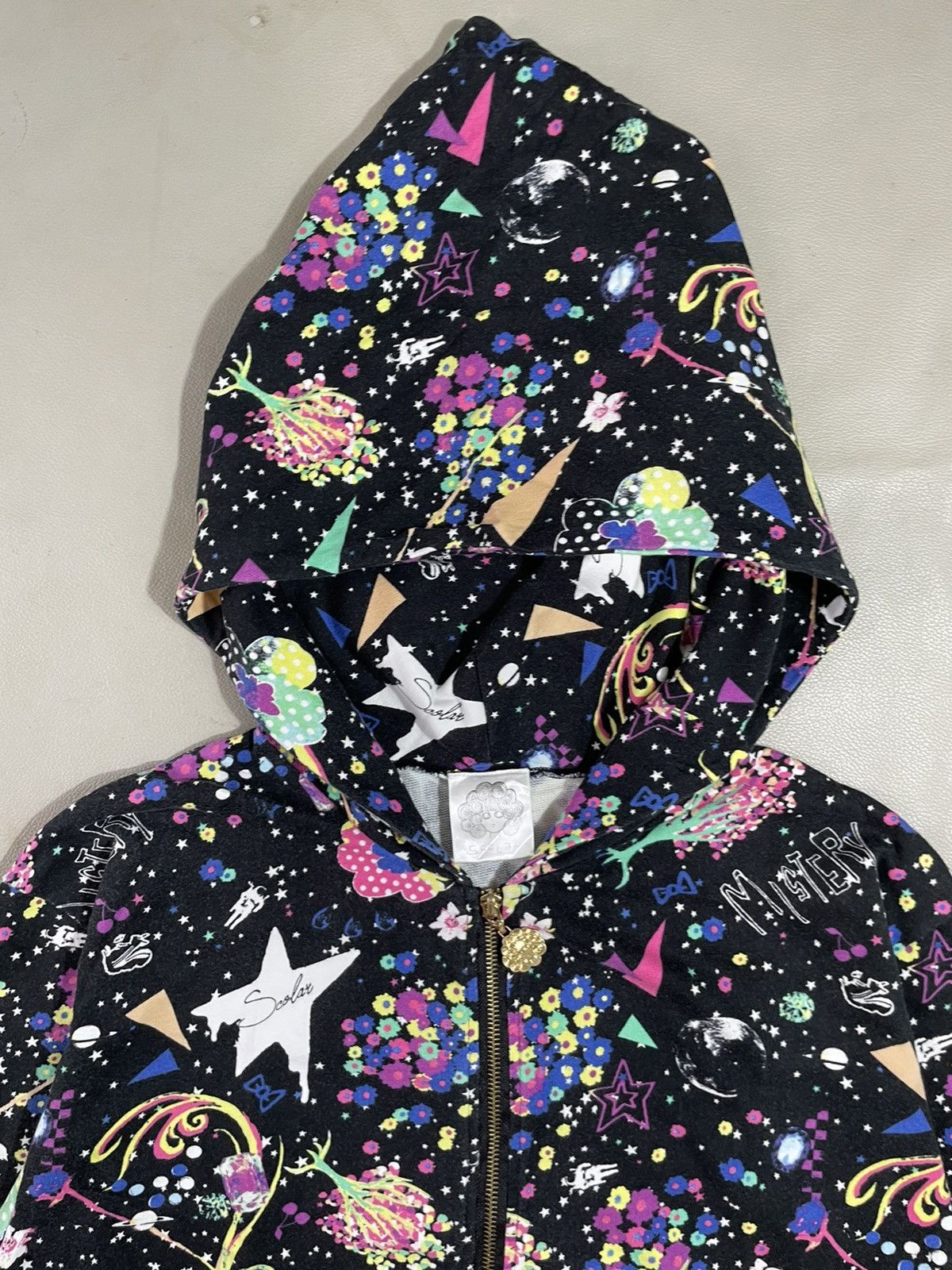 Hysteric Glamour SCOLAR CRAZY PUNK HOODIE ALIEN GOTHIC STYLE Size US M / EU 48-50 / 2 - 3 Thumbnail