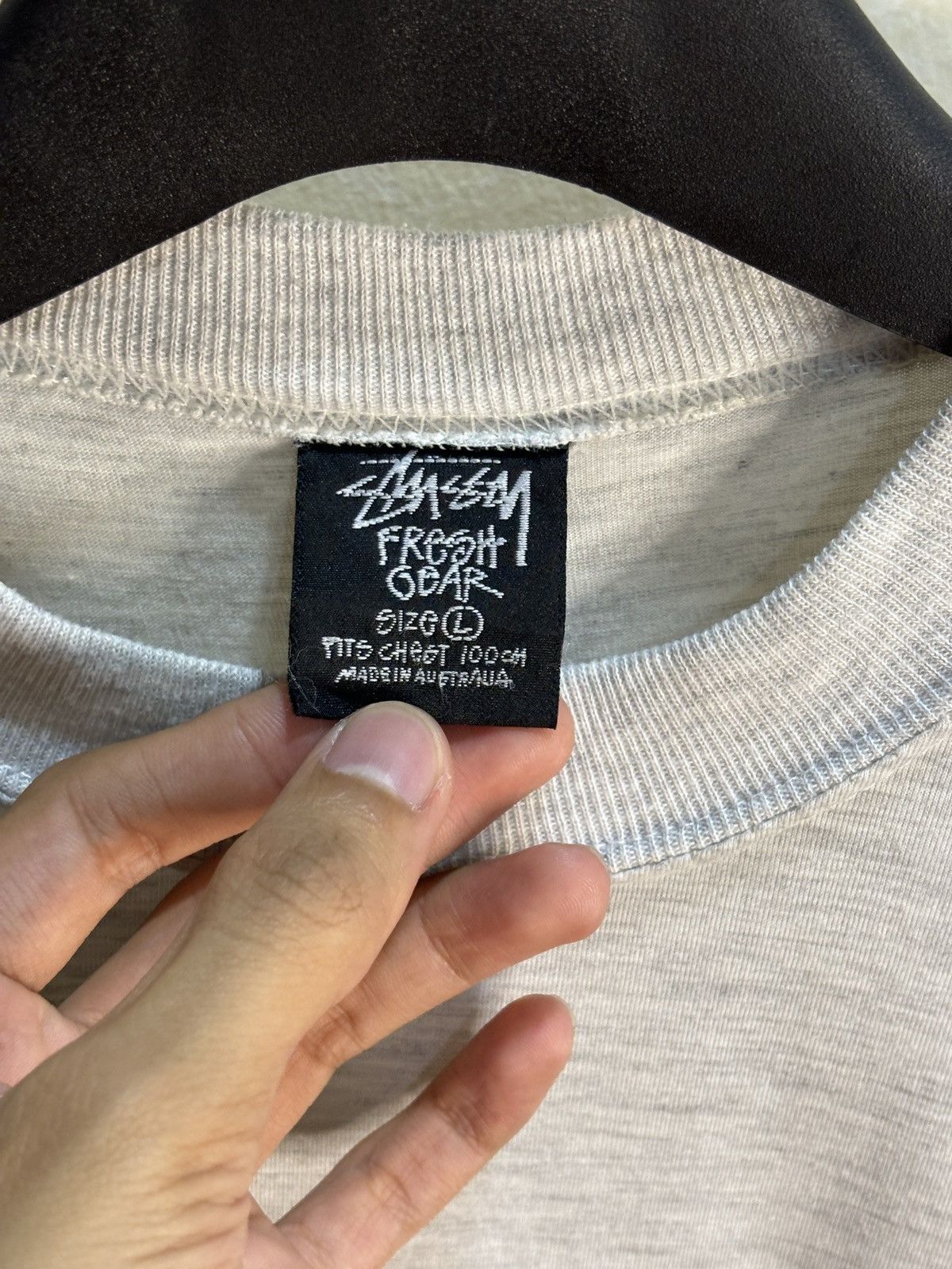 Stussy × Vintage Vintage 90s Stussy Stickman Size US L / EU 52-54 / 3 - 5 Thumbnail