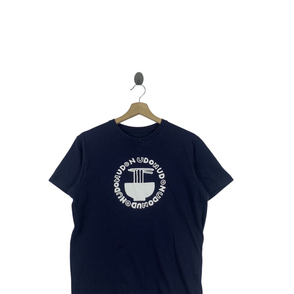 Uniqlo UNIQLO UDON JAPAN Moji Rippotai Kanji Cubes Tee Shirt Top Size US S / EU 44-46 / 1 - 2 Thumbnail