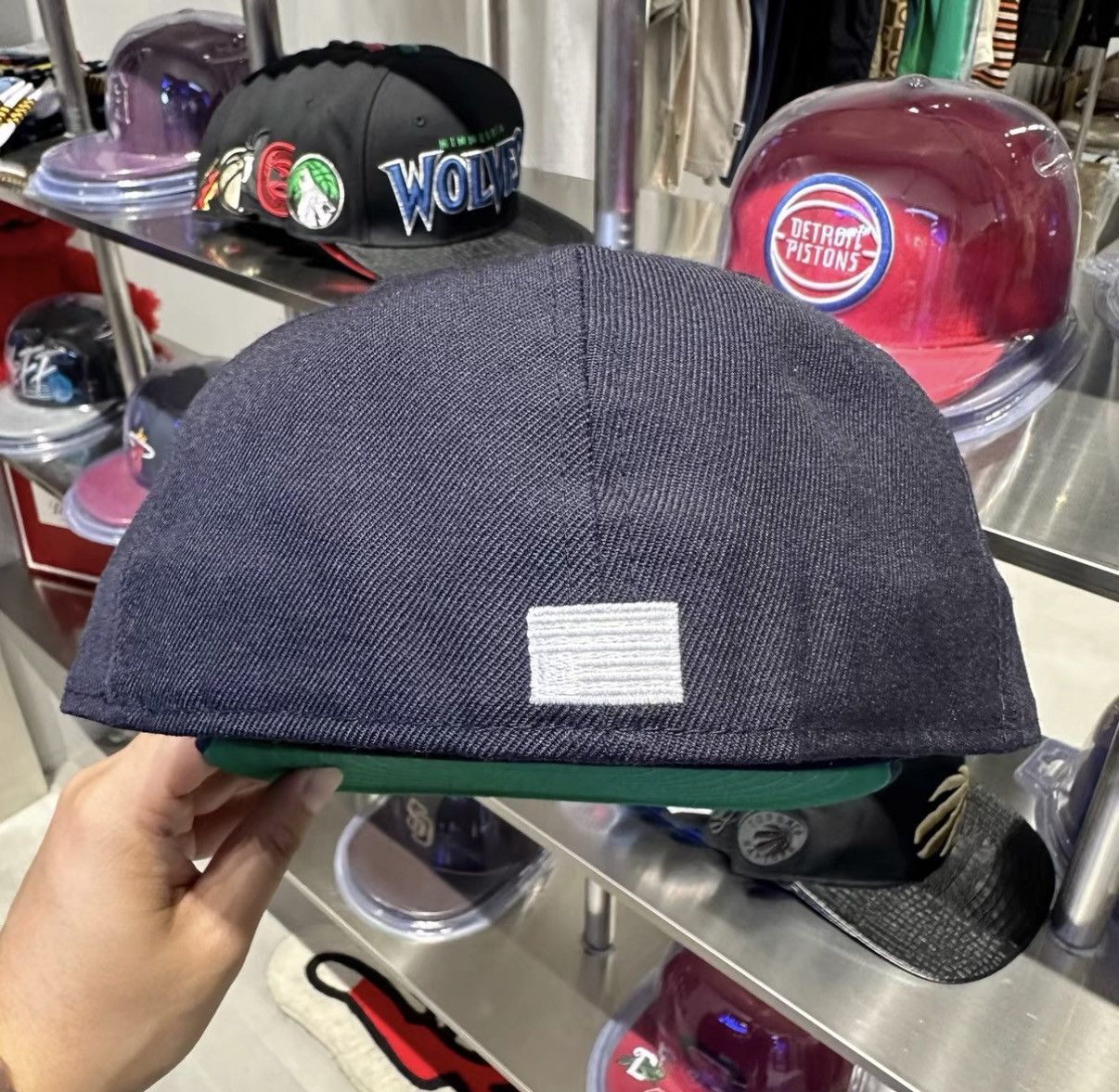 New Era New Era × Black Scale Flat Brim Baseball Cap J32 Size ONE SIZE - 3 Thumbnail